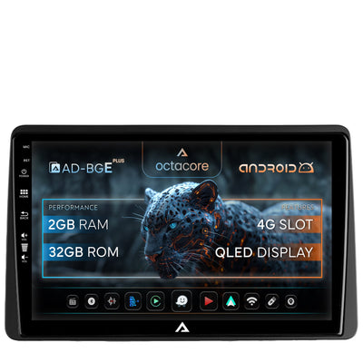 Navigatie Dacia Duster (2018-2021), Android, E-Octacore / 2GB RAM + 32GB ROM, 10.1 Inch - AD-BGE10002+AD-BGRKIT374