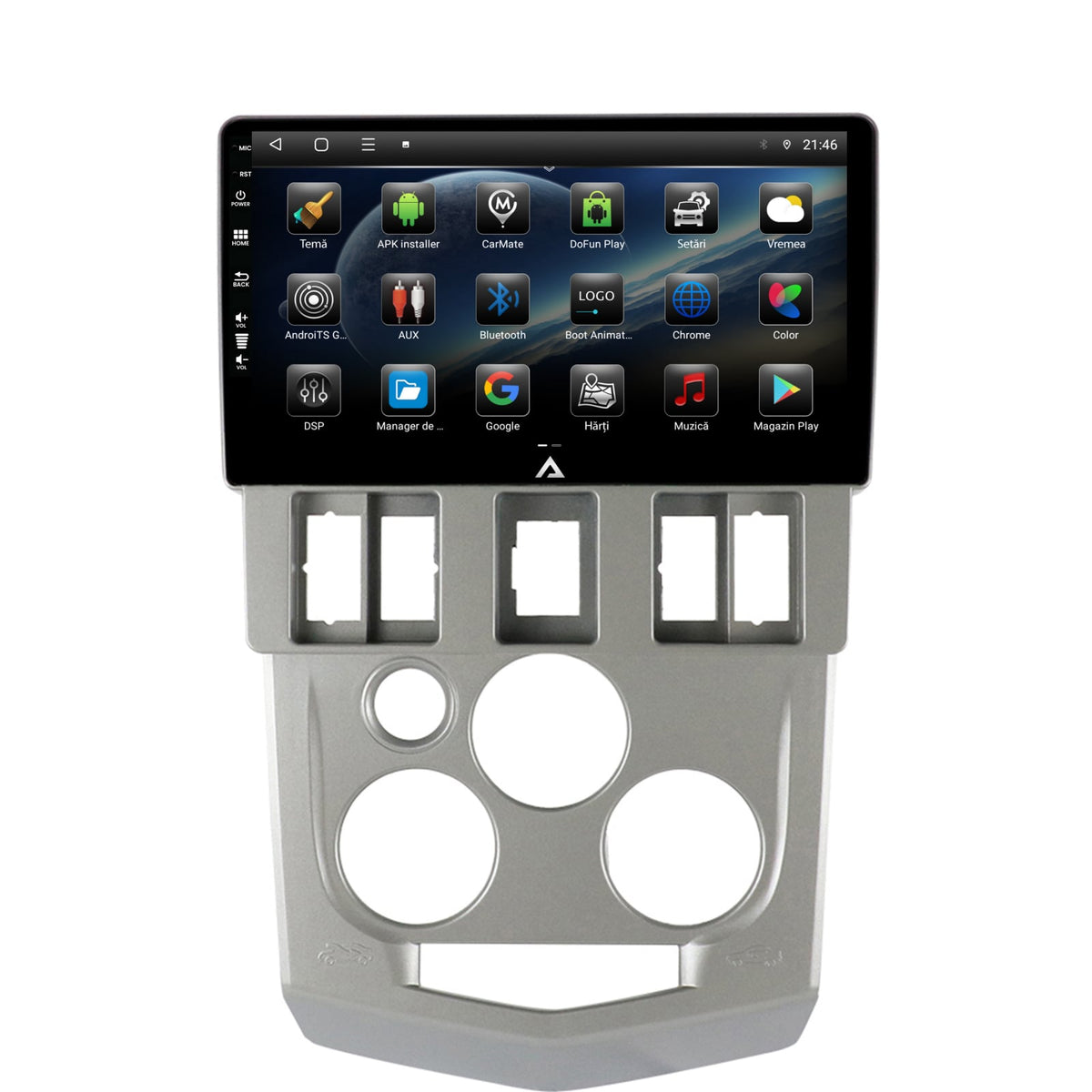 Navigatie Dacia Logan PH1 (2004-2009), Android, E-Octacore / 2GB RAM + 32GB ROM, 9 Inch - AD-BGE9002+AD-BGRKIT368