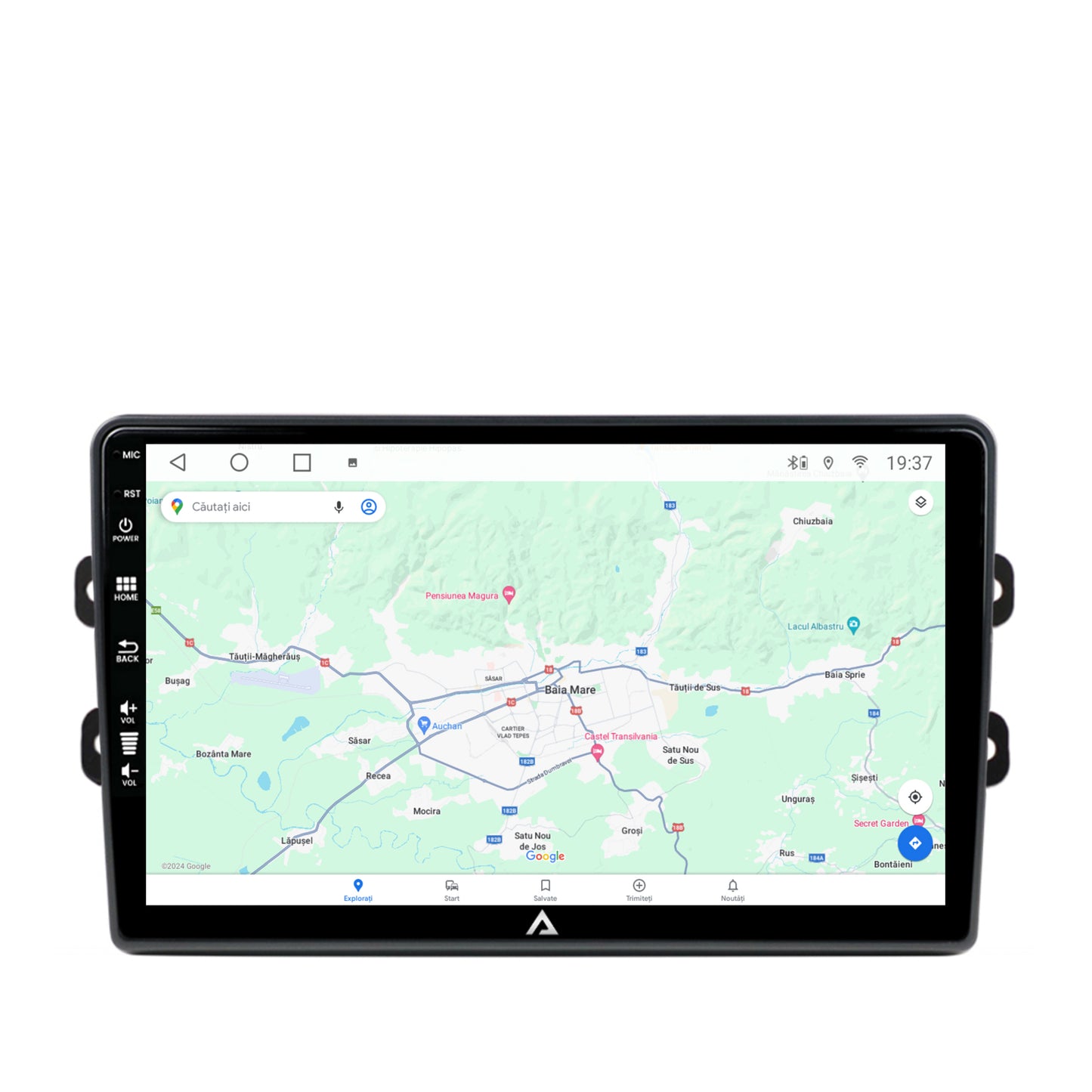 Navigatie Dacia/Renault, Android, A-octacore / 4GB RAM + 64GB ROM, 9 Inch AD-BGA9004+AD-BGRKIT383