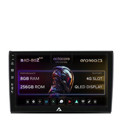 Navigatie Fiat Bravo (2006-2014), Android, Z-Octacore / 8GB RAM + 256GB ROM, 9 Inch - AD-BGZ9008+AD-BGRKIT356