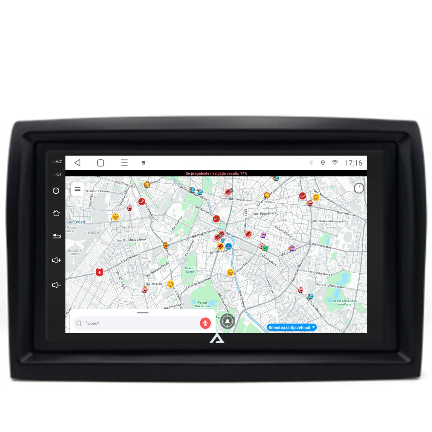 Navigatie Fiat Ducato, Citroen Jumper, Peugeot Boxer, Android, P-Octacore / 2GB RAM + 32GB ROM, 7 Inch - AD-BGP1002+AD-BGRFI0262DIN