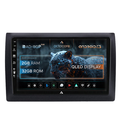 Navigatie Fiat Stilo, Android, P-Octacore / 2GB RAM + 32GB ROM, 9 Inch - AD-BGP9002+AD-BGRKIT356V2