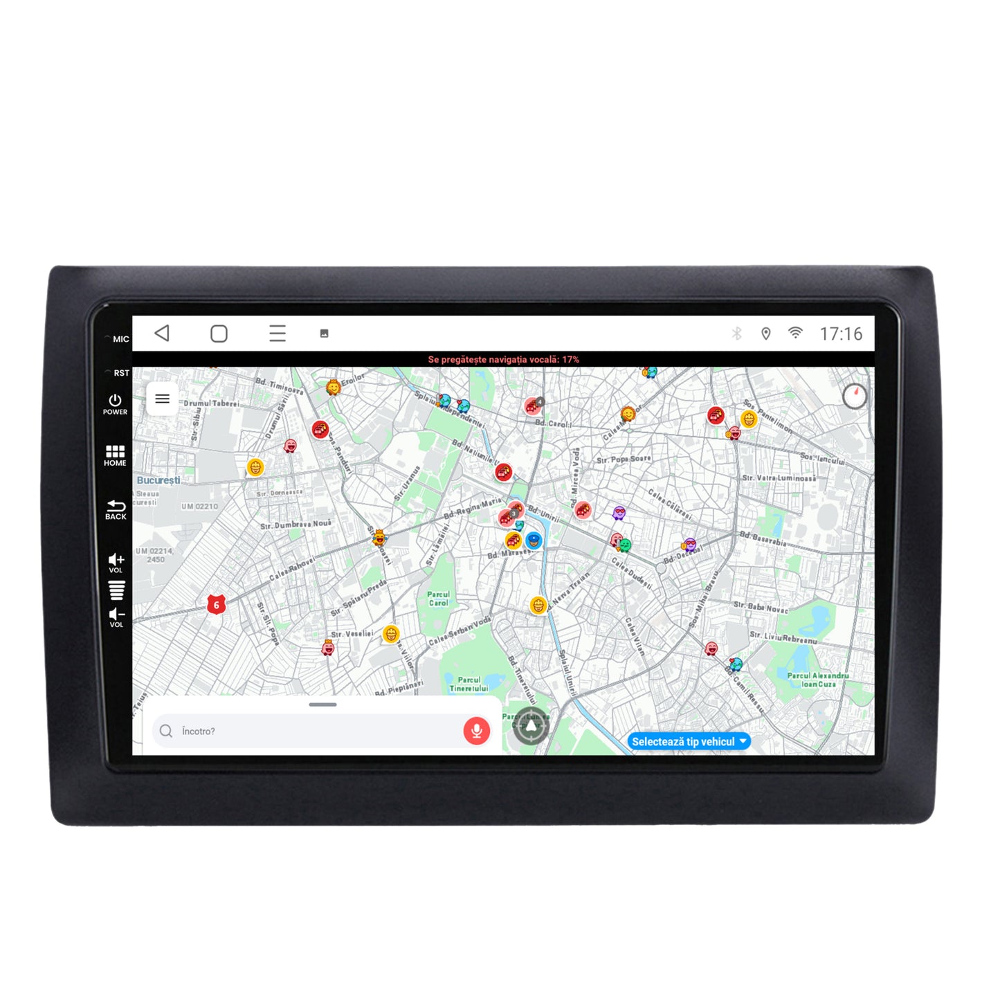 Navigatie Fiat Stilo, Android, P-Octacore / 2GB RAM + 32GB ROM, 9 Inch - AD-BGP9002+AD-BGRKIT356V2