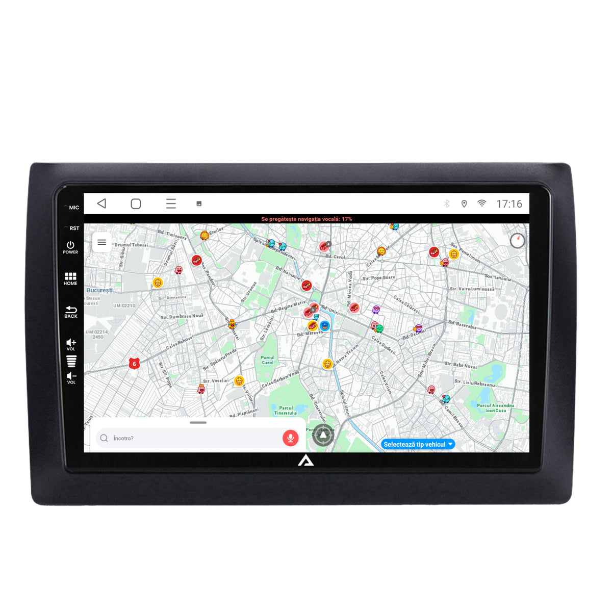 Navigatie Fiat Stilo, Android, A-Octacore / 4GB RAM + 64GB ROM, 9 Inch - AD-BGA9004+AD-BGRKIT356V2