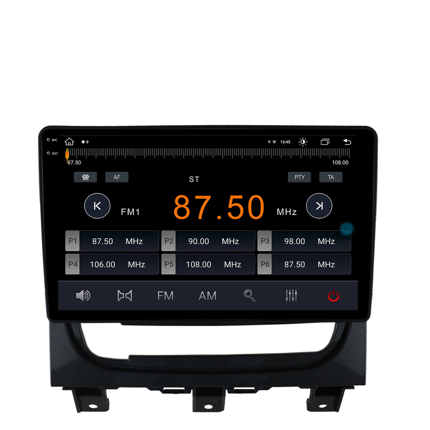 Navigatie Fiat Strada / Idea (2011-2016), Android, V-Octacore / 4GB RAM + 64GB ROM, 9.5 Inch - AD-BGV9004+AD-BGRKIT350