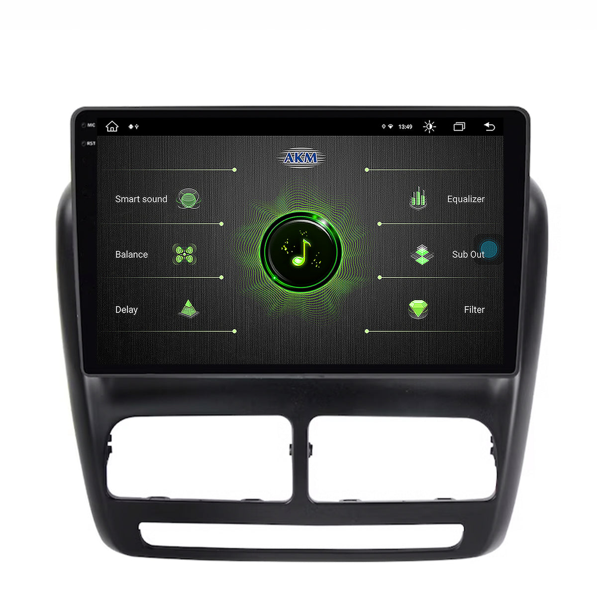 Navigatie Fiat Doblo (2010-2015), Android, X-Octacore / 8GB RAM + 256GB ROM, 10.36 Inch - AD-BGX10008+AD-BGRKIT358