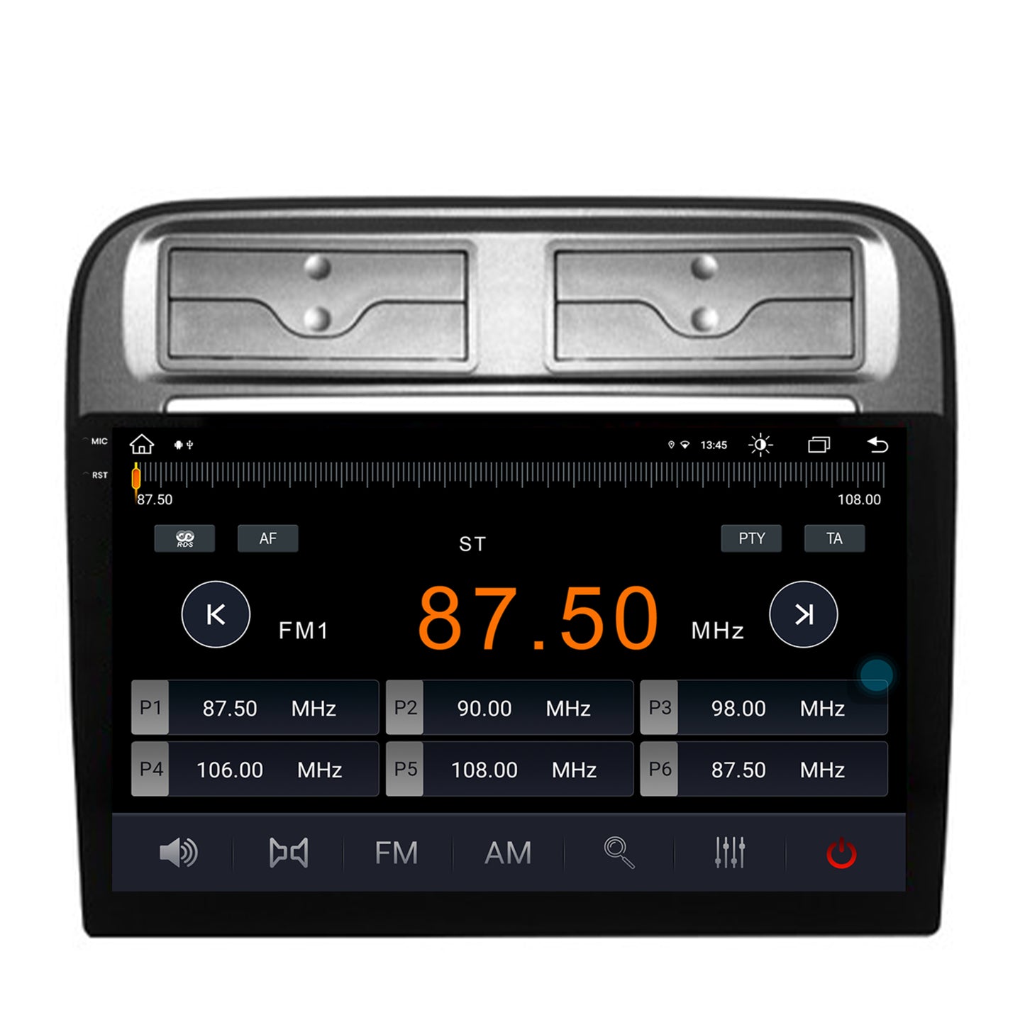 Navigatie Fiat Punto / Linea (2007-2014), Android, V-Octacore / 4GB RAM + 64GB ROM, 9.5 Inch - AD-BGV9004+AD-BGRKIT157