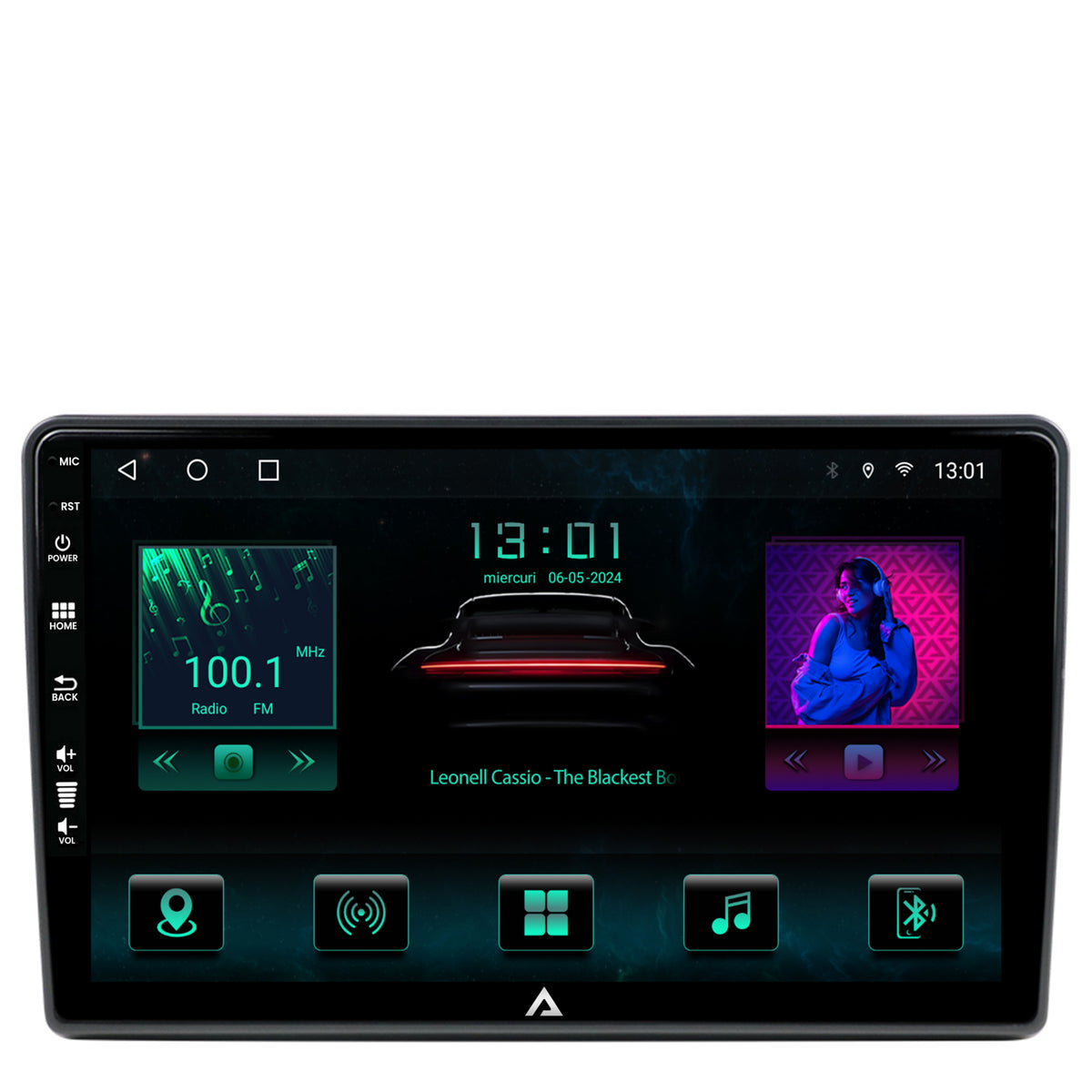 Navigatie Ford (2005-2013), Android, A-Octacore / 4GB RAM + 64GB ROM, 9 inch - AD-BGA9004+AD-BGRKIT137
