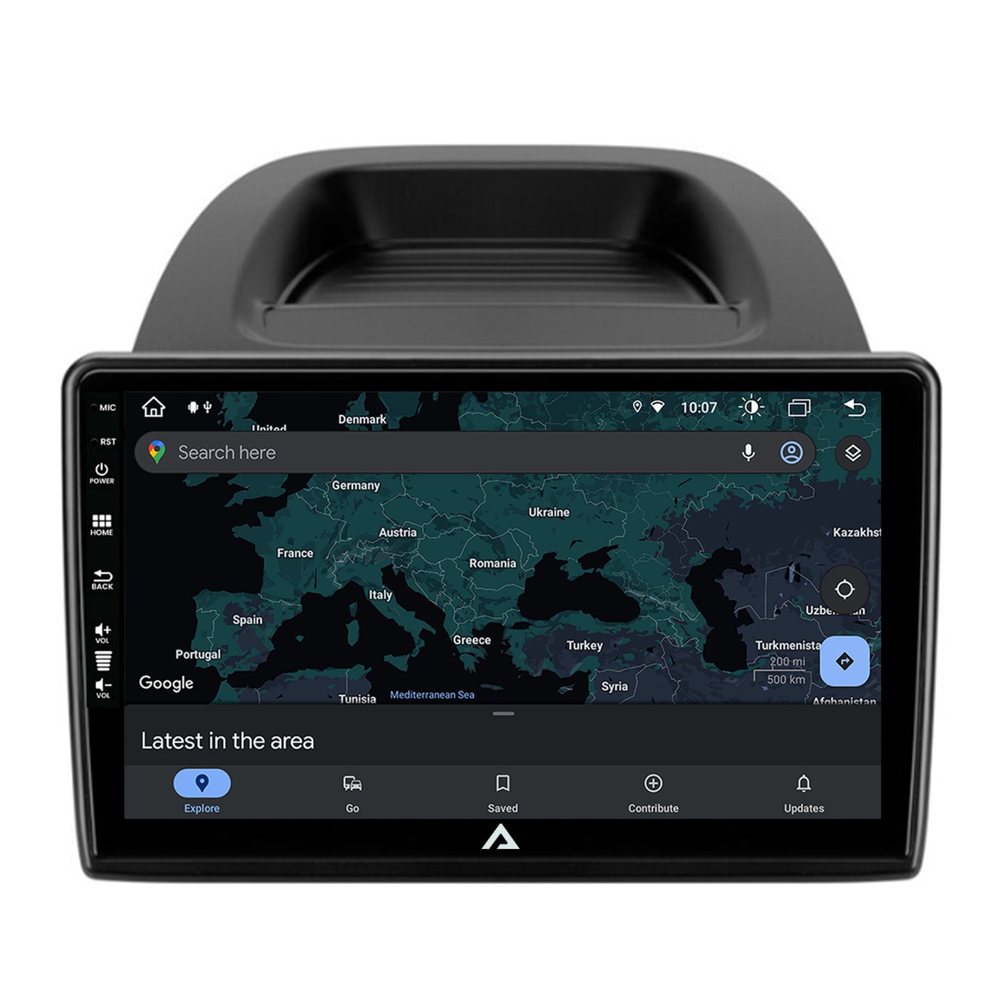Navigatie Ford EcoSport (2017- Prezent) Android, Z-octacore / 8GB RAM + 256GB ROM, 10.1 Inch - AD-BGZ10008+BGRKIT119