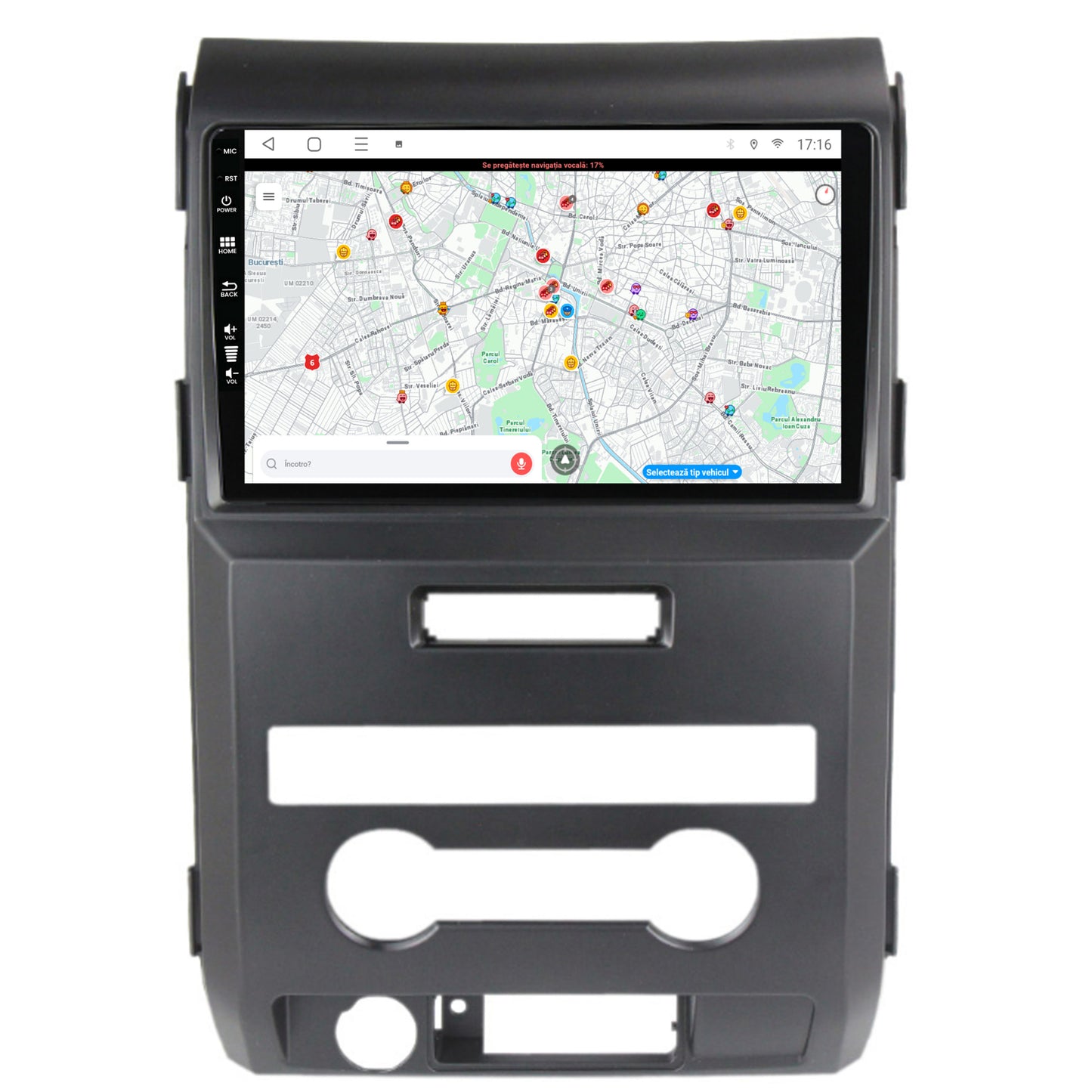 Navigatie Ford F150 (2008-2014), Android, E-Octacore / 2GB RAM + 32GB ROM, 9 Inch - AD-BGE9002+AD-BGRKIT138