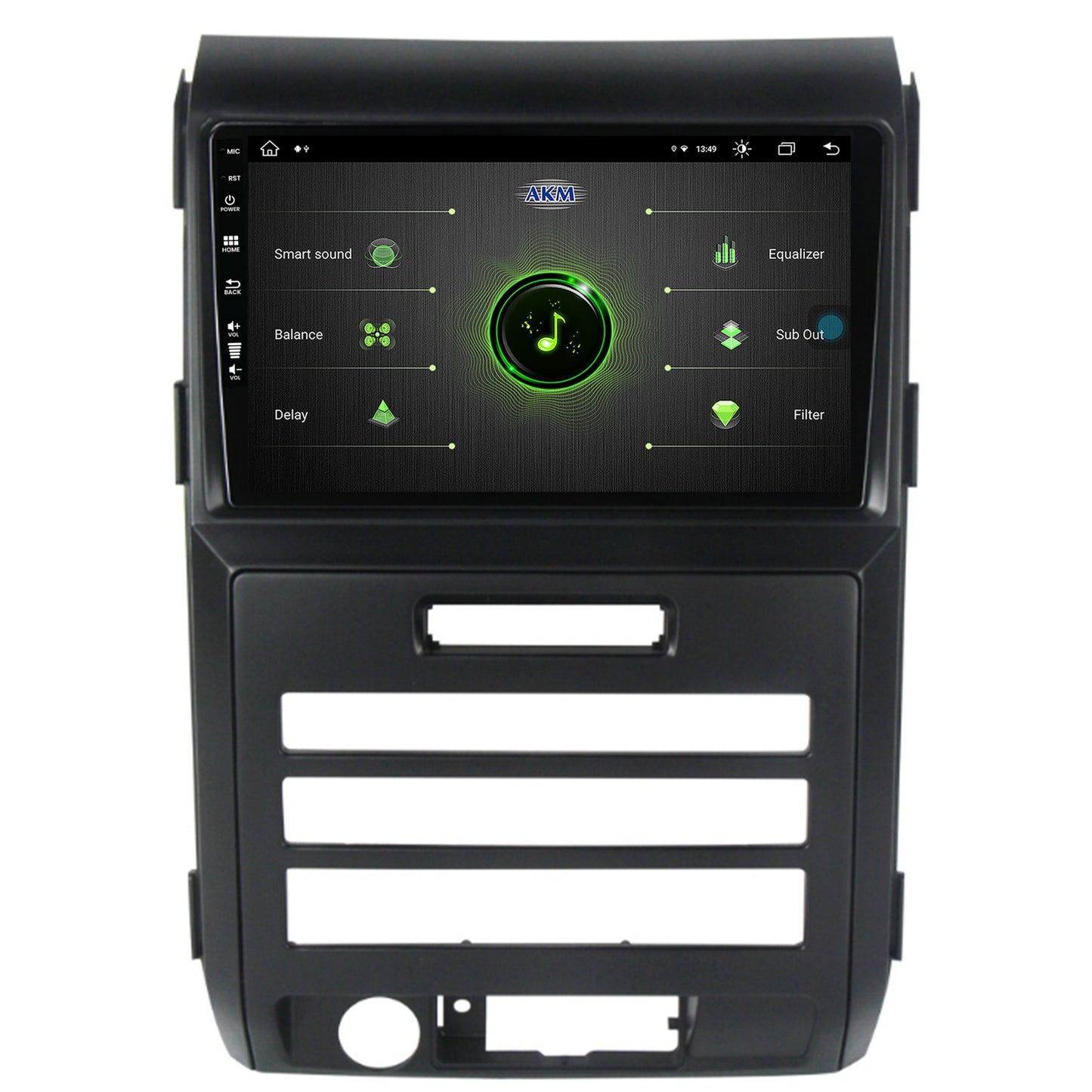 Navigatie Ford F150 (2008-2014), Android, Z-Octacore / 8GB RAM + 256GB ROM, 9 Inch - AD-BGZ9008+AD-BGRKIT139