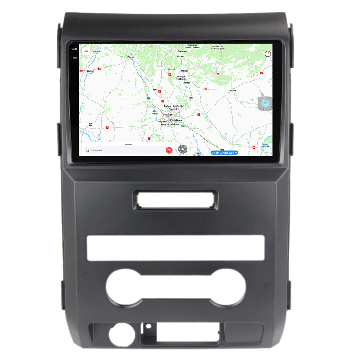Navigatie Ford F150 (2008-2014), Android, X-Octacore / 8GB RAM + 256GB ROM, 9.5 Inch - AD-BGX9008+AD-BGRKIT138