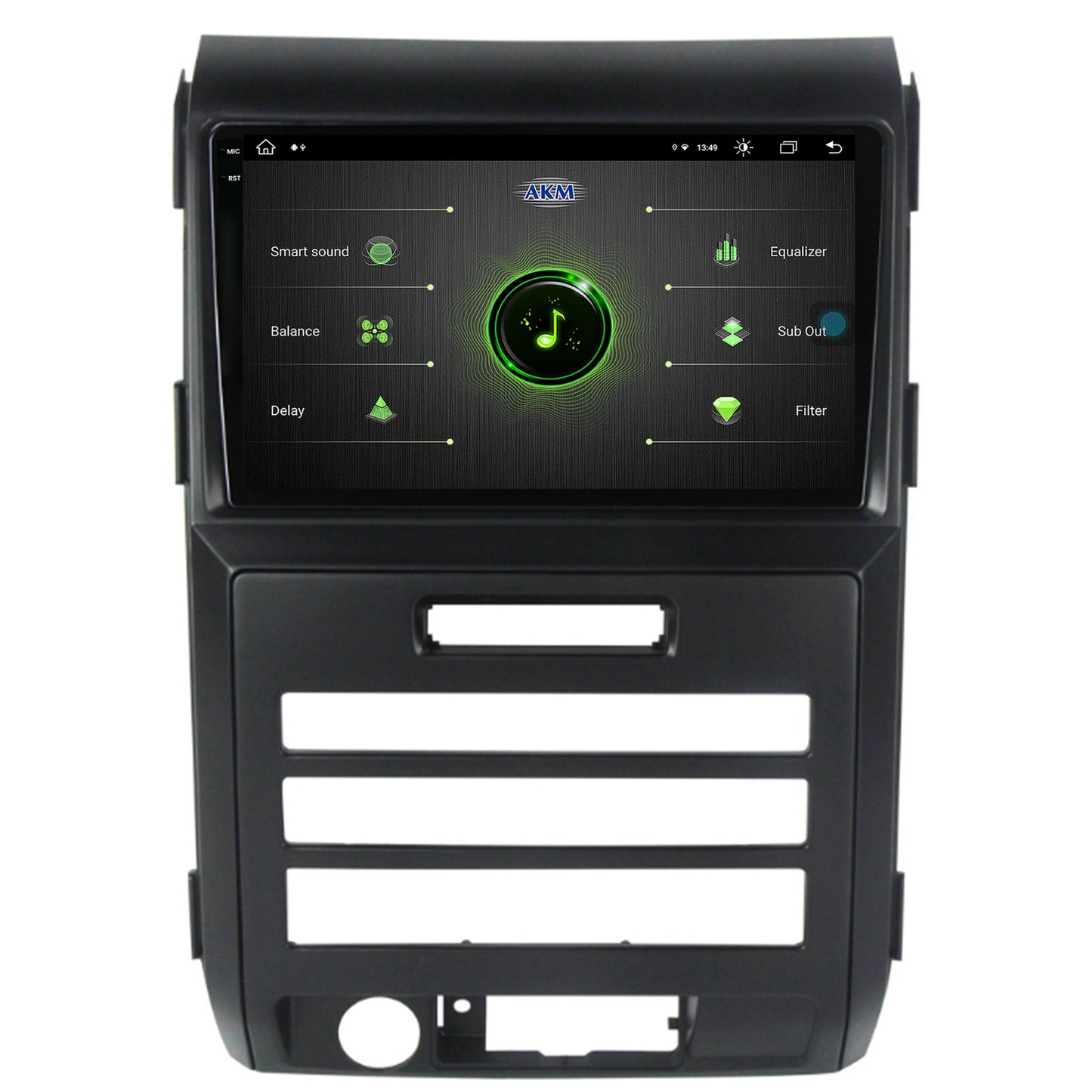 Navigatie Ford F150 (2008-2014), Android, X-Octacore / 8GB RAM + 256GB ROM, 9.5 Inch - AD-BGX9008+AD-BGRKIT139