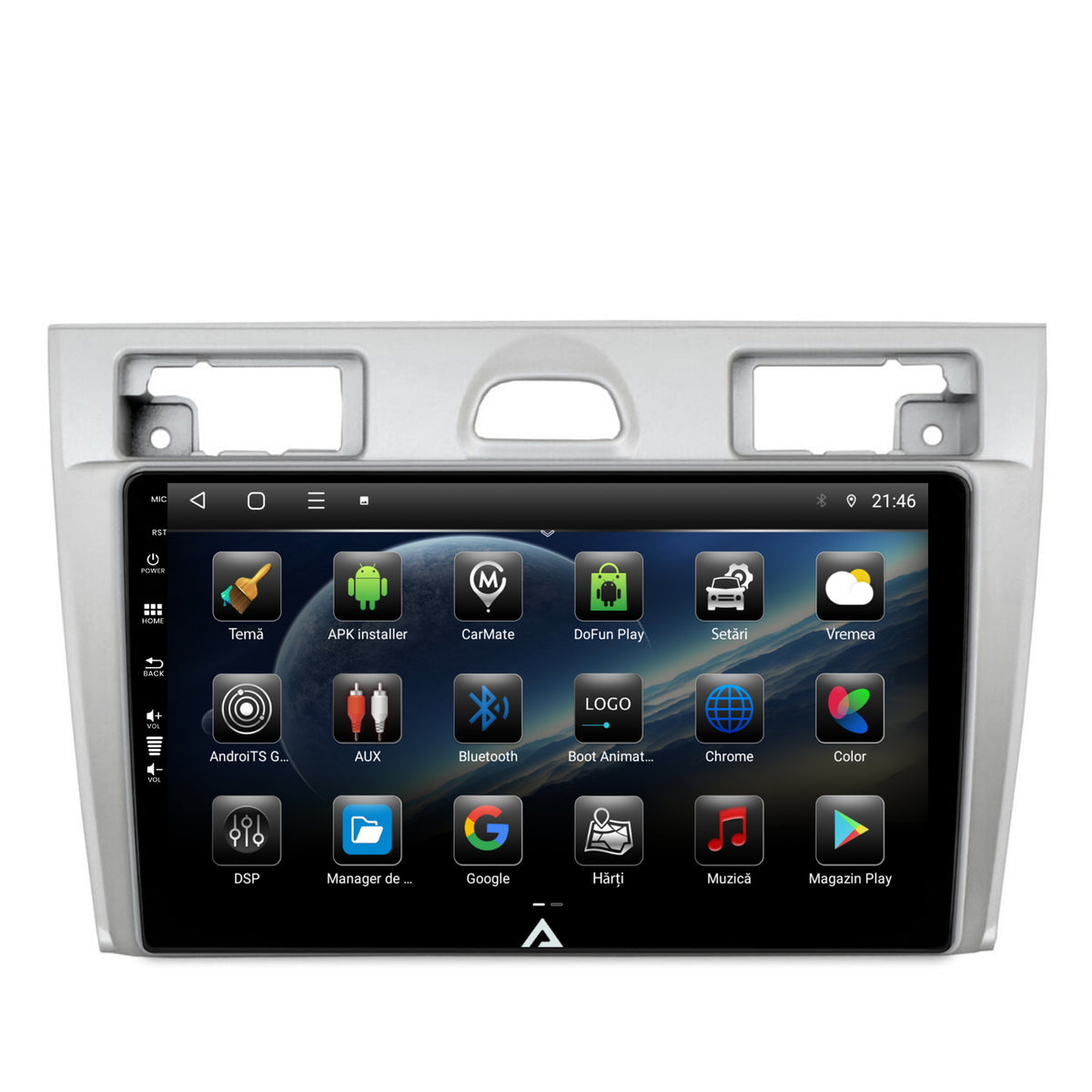 Navigatie Ford Fiesta (2002-2008), Android, P-Octacore / 2GB RAM + 32GB ROM, 9 inch - AD-BGP9002+AD-BGRKIT143