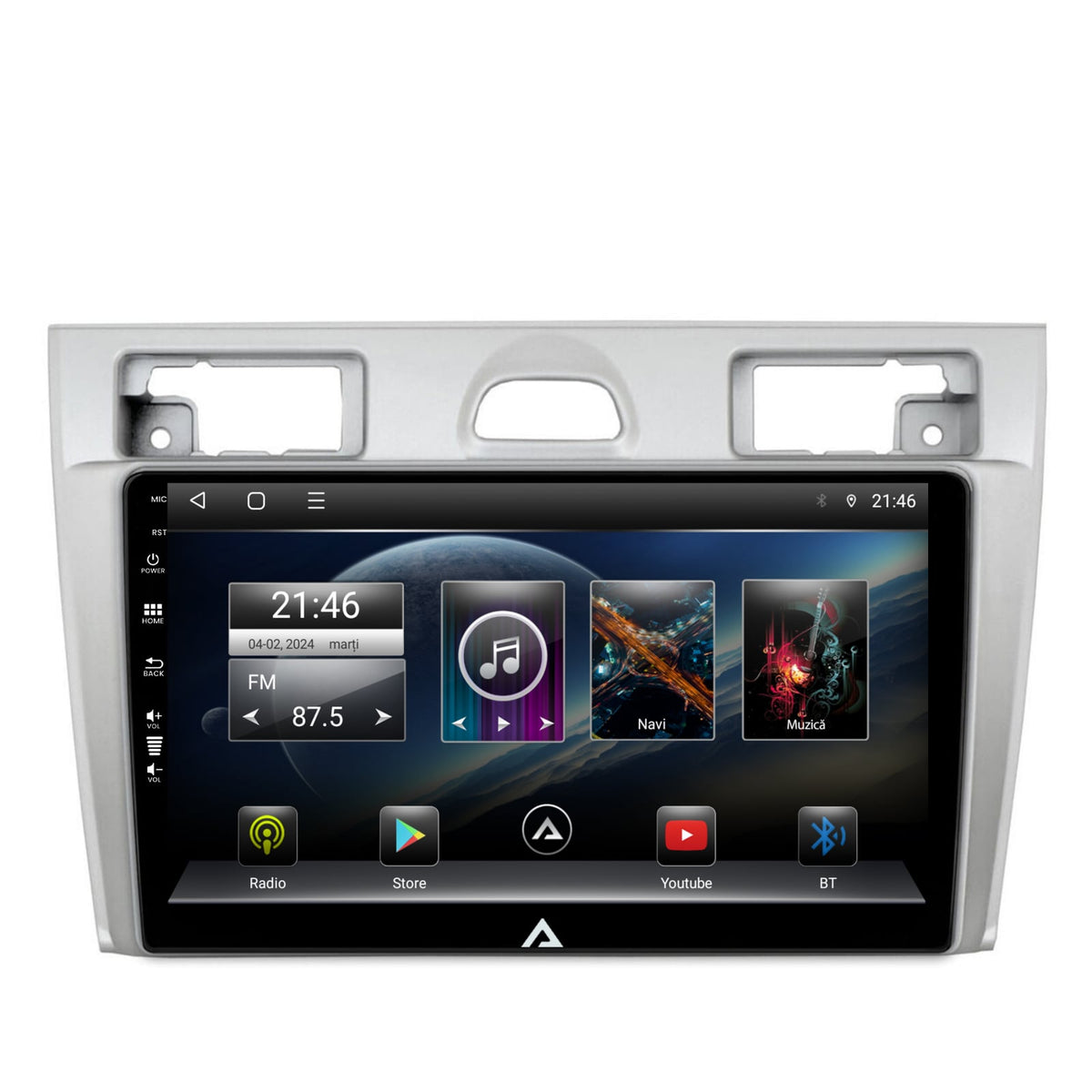 Navigatie Ford Fiesta (2002-2008), Android, P-Octacore / 2GB RAM + 32GB ROM, 9 inch - AD-BGP9002+AD-BGRKIT143