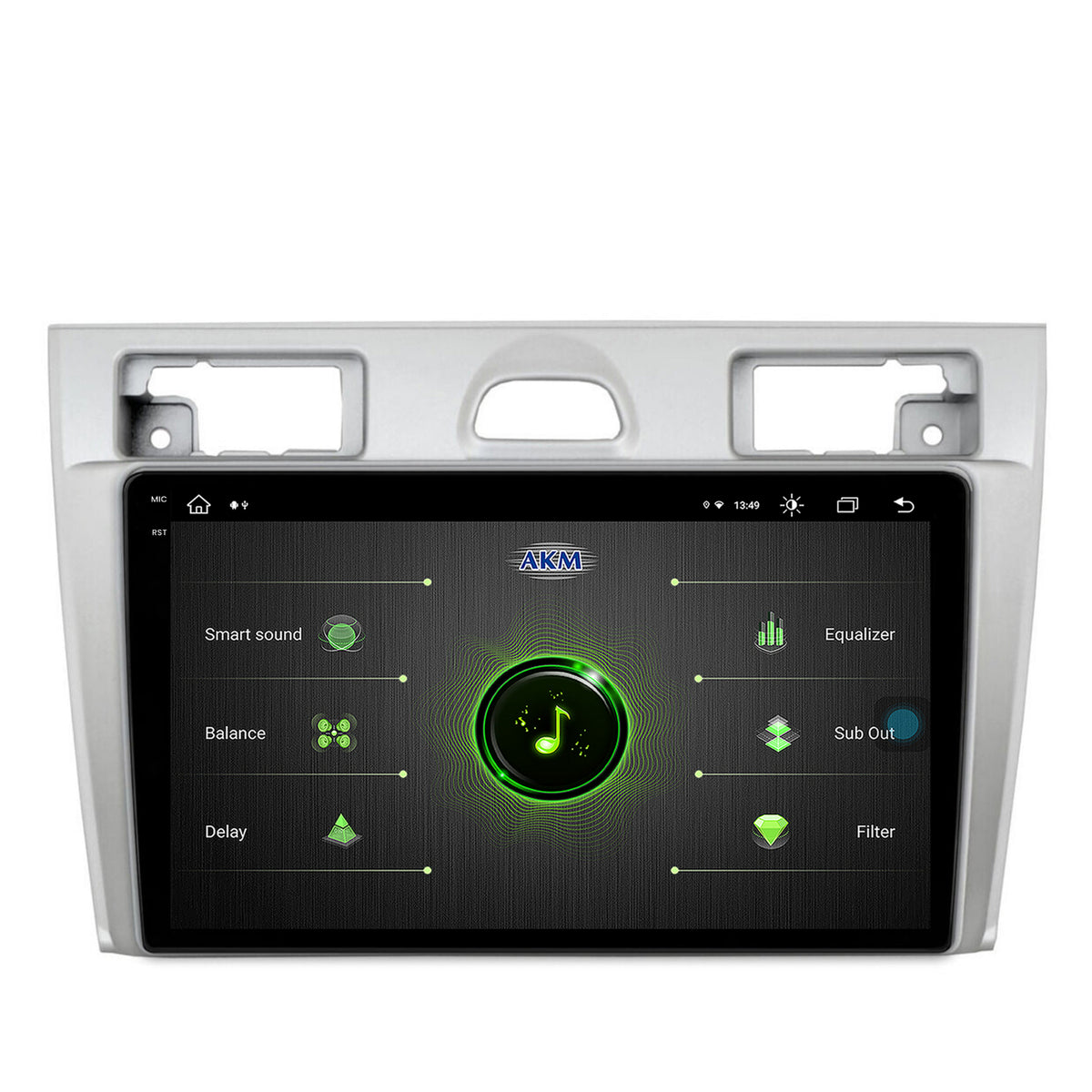 Navigatie Ford Fiesta (2002-2008), Android, X-Octacore / 8GB RAM + 256GB ROM, 9.5 Inch - AD-BGX9008+AD-BGRKIT143