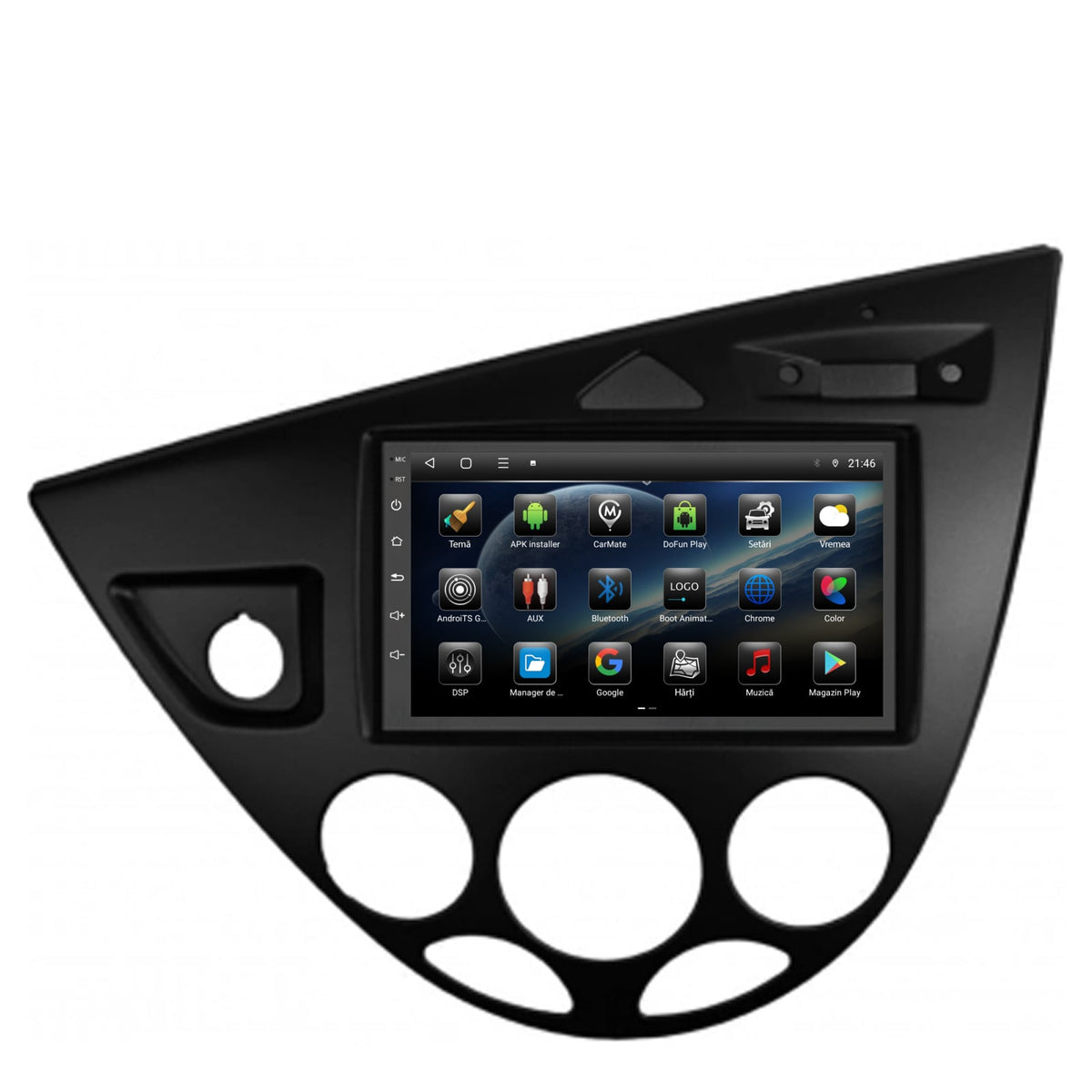 Navigatie Ford Focus 1 (1998-2004), Android, P-Octacore / 2GB RAM + 32GB ROM, 7 Inch - AD-BGP1002+AD-BGRFR036