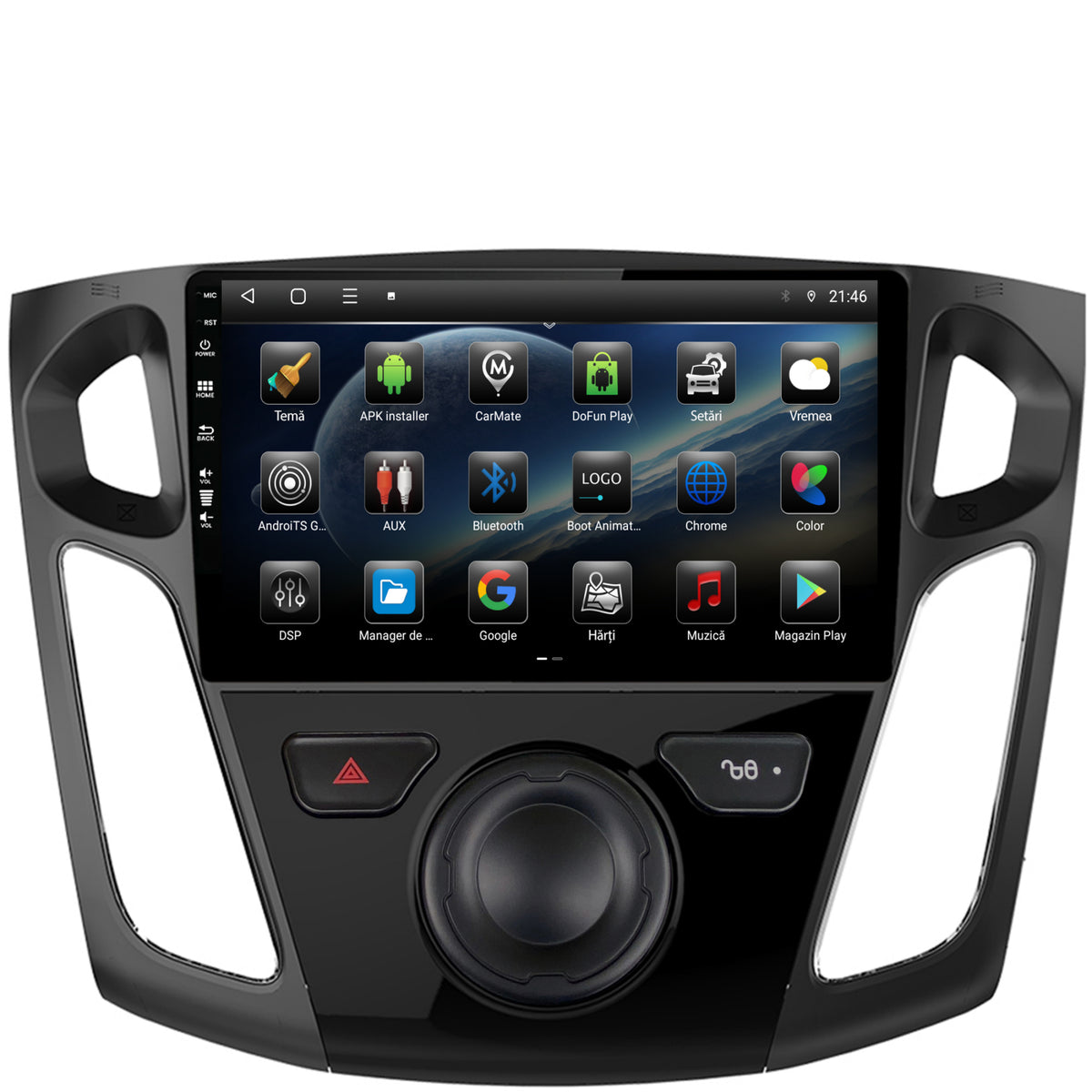 Navigatie Ford Focus 3 (2011-2019), Android, E-Octacore / 2GB RAM + 32GB ROM, 9 Inch - AD-BGE9002+AD-BGRKIT115