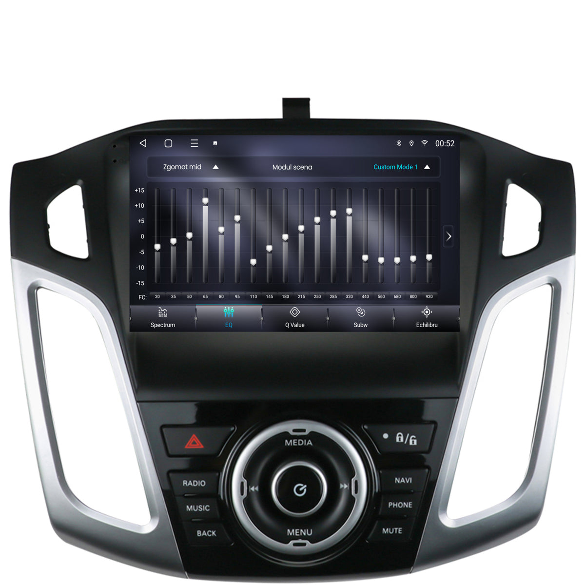 Navigatie Ford Focus 3 (2011-2019), Android, E-Octacore / 2GB RAM + 32GB ROM, 9 Inch - AD-BGE9002+AD-BGRKIT144