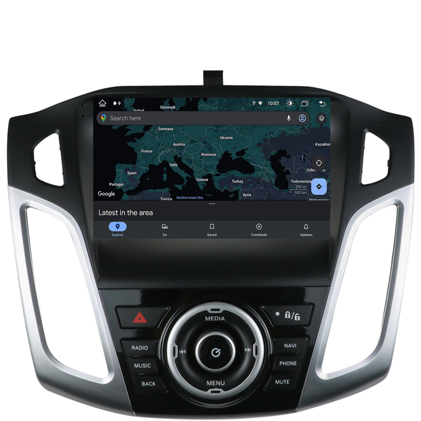 Navigatie Ford Focus 3 (2011-2019), Android, Z-Octacore / 8GB RAM + 256GB ROM, 9 Inch - AD-BGZ9008+AD-BGRKIT144