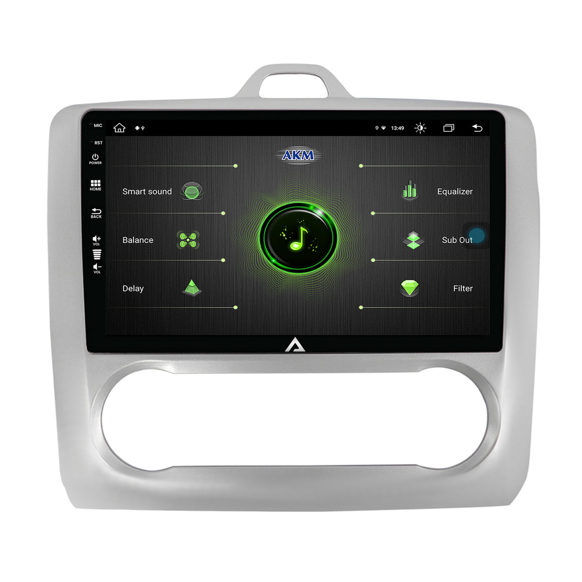 Navigatie Ford Focus MK2 (2004-2011), Clima automata, Android, Z-Octacore / 8GB RAM + 256GB ROM, 9 Inch - AD-BGZ9008+AD-BGRKIT117