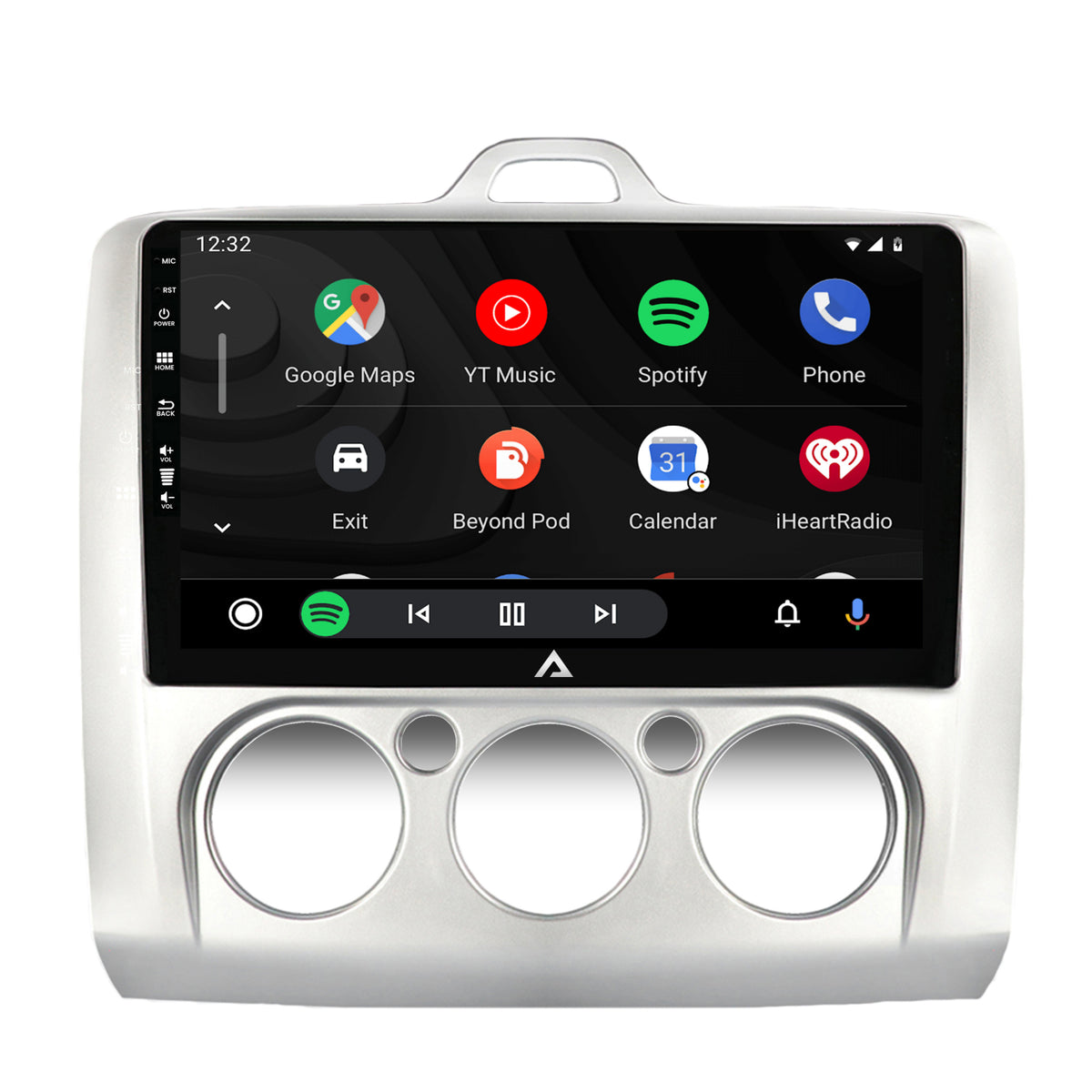 Navigatie Ford Focus MK2 (2004-2011), Clima Manuala, Android, P-Octacore / 2GB RAM + 32 ROM, 9 Inch - AD-BGP9002+AD-BGRKIT112
