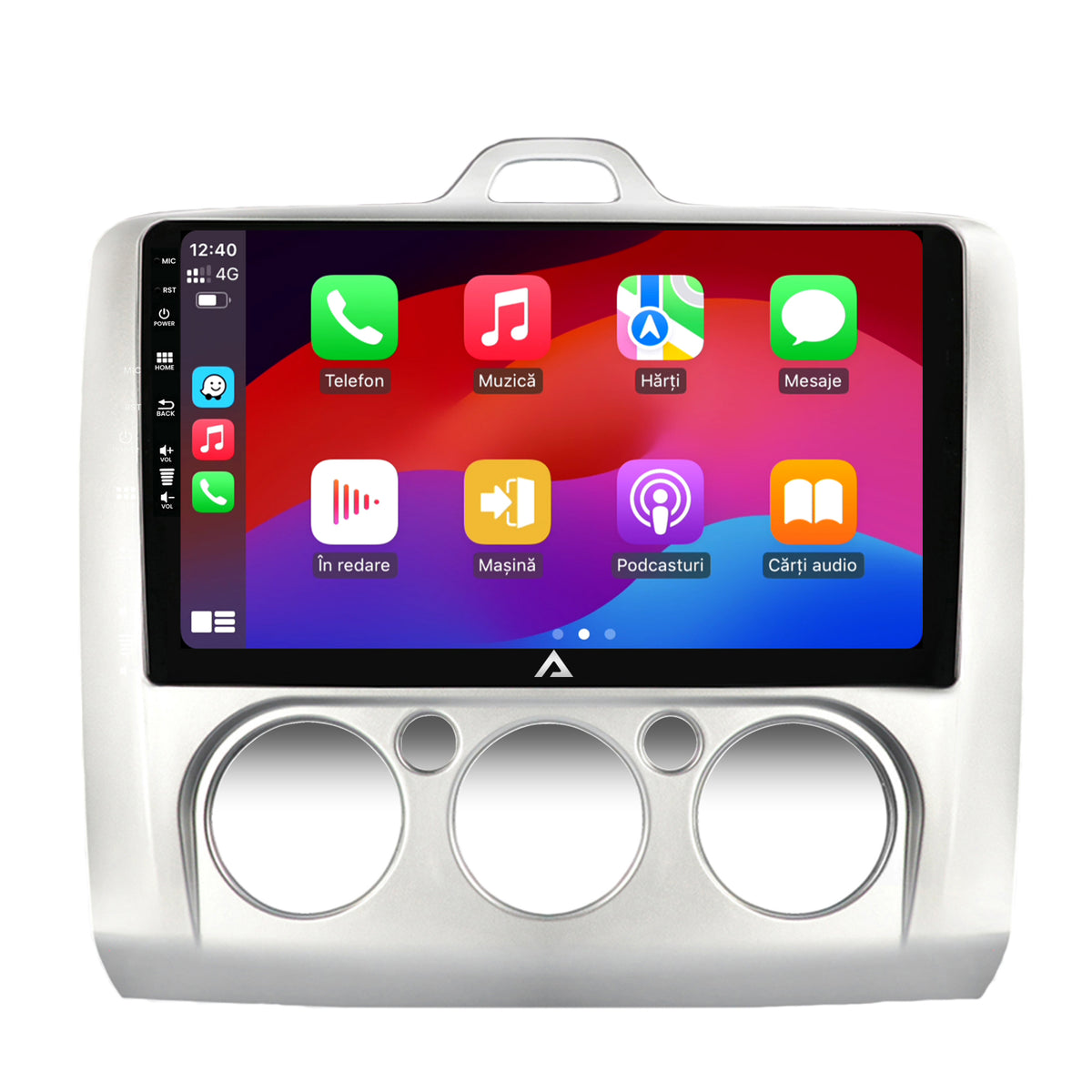 Navigatie Ford Focus MK2 (2004-2011), Clima Manuala, Android, P-Octacore / 2GB RAM + 32 ROM, 9 Inch - AD-BGP9002+AD-BGRKIT112