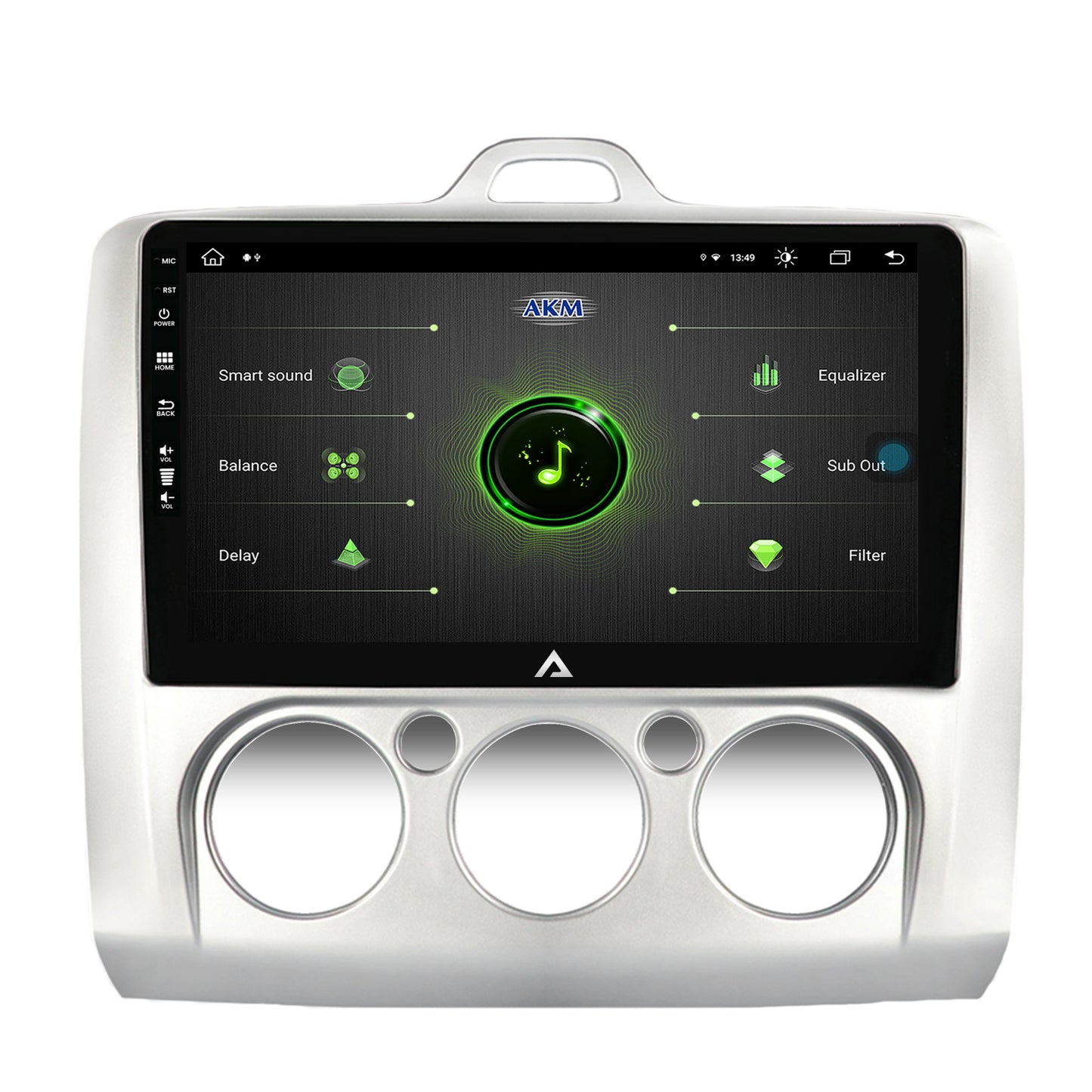 Navigatie Ford Focus MK2 (2004-2011), Clima manuala, Android, Z-Octacore / 8GB RAM + 256GB ROM, 9 Inch - AD-BGZ9008+AD-BGRKIT112