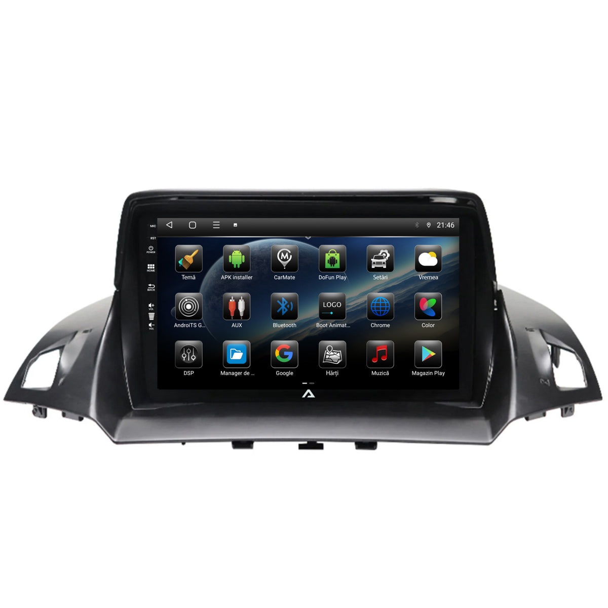 Navigatie Ford Kuga / C-Max (2013-2018), Android, E-Octacore / 2GB RAM + 32GB ROM, 9 Inch - AD-BGE9002+AD-BGRKIT114