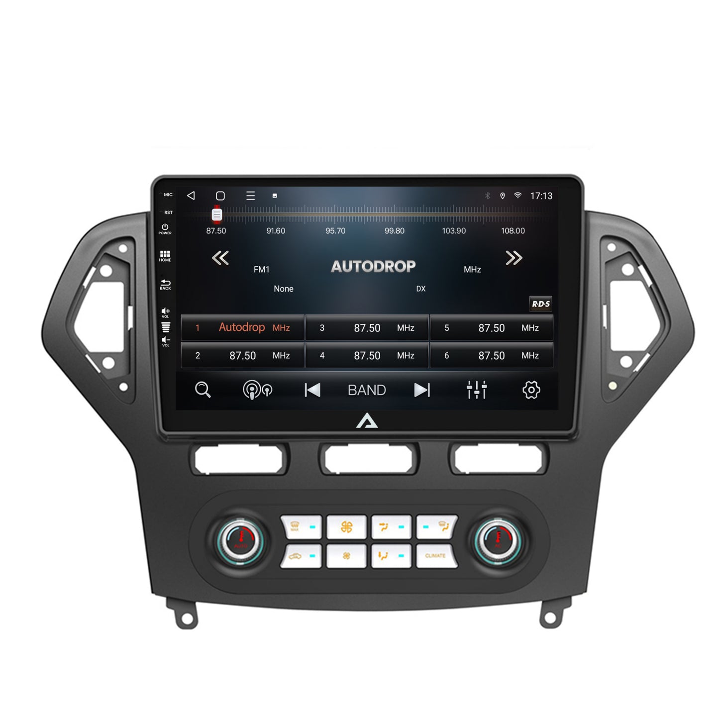 Navigatie Ford Mondeo (2007-2010) Clima Automata, Android, A-Octacore / 4GB RAM + 64GB ROM, 10.1 Inch - AD-BGA10004+AD-BGRKIT127