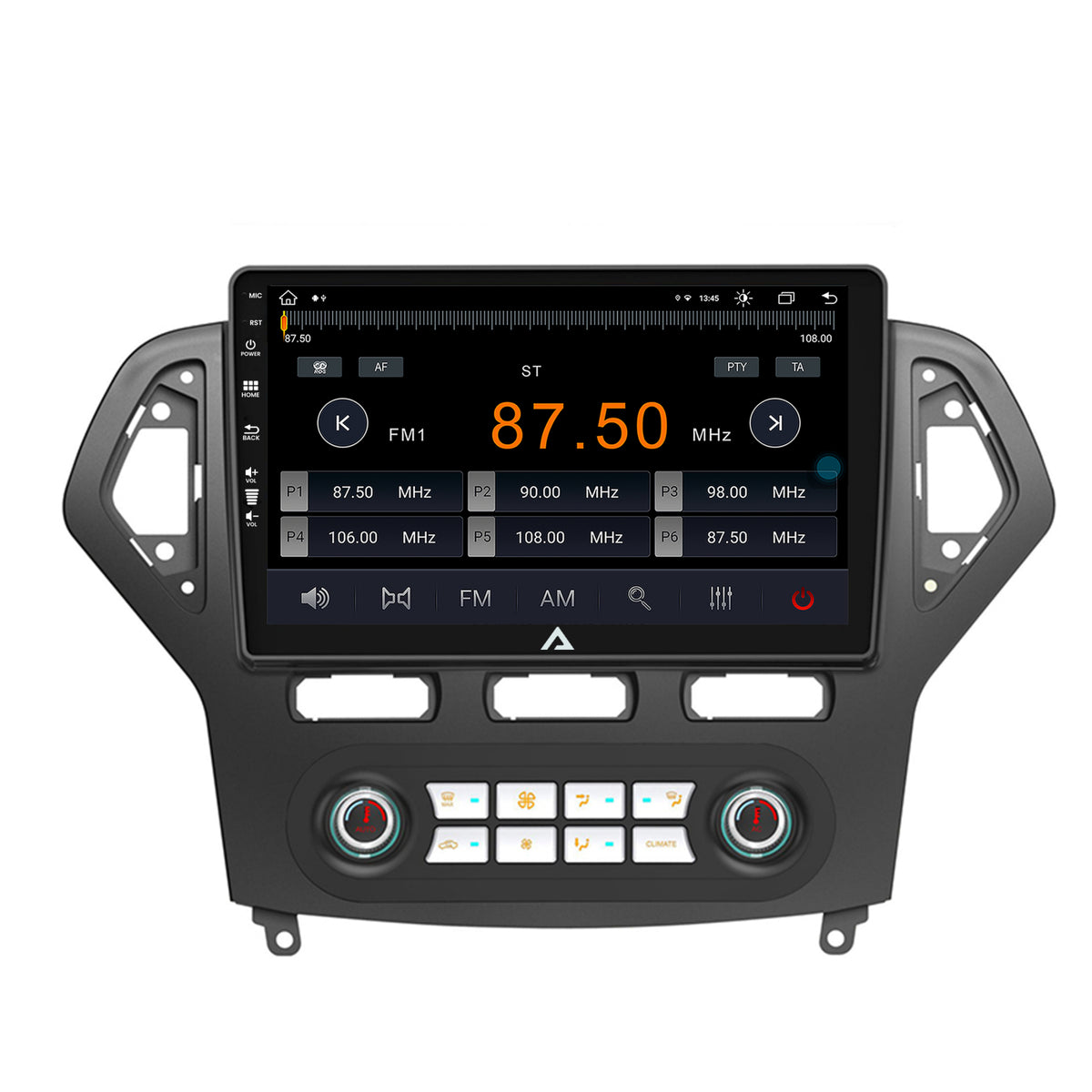 Navigatie Ford Mondeo (2007-2010) Clima Automata, Android, Z-Octacore / 8GB RAM + 256GB ROM, 10.1 Inch - AD-BGZ10008+AD-BGRKIT127