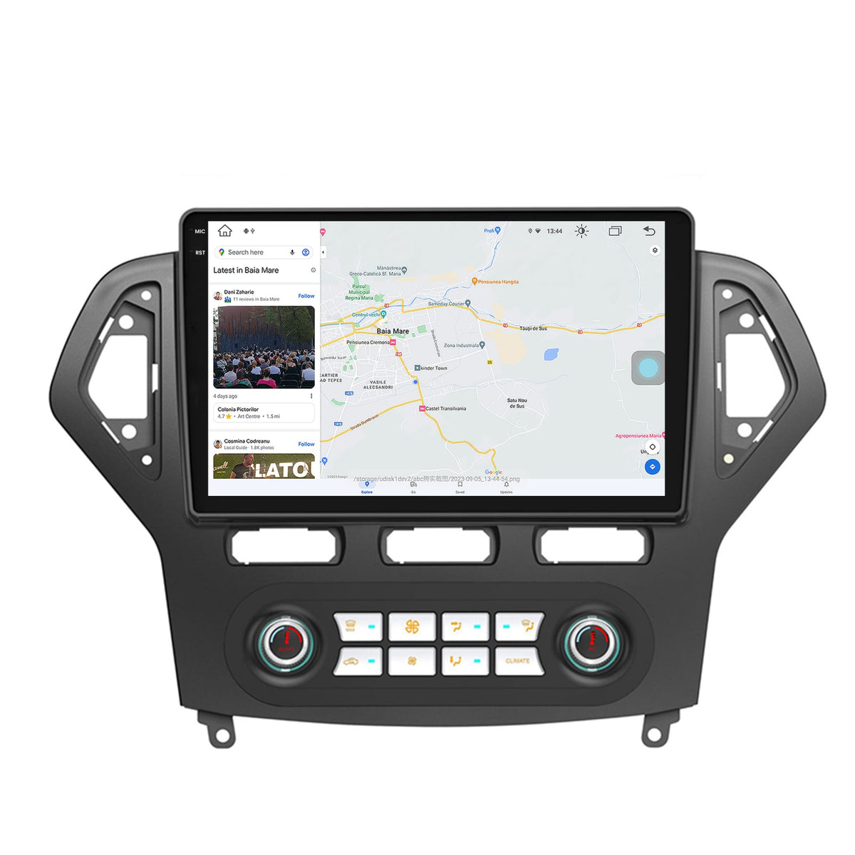 Navigatie Ford Mondeo (2007-2010) Clima Automata, Android, V-Octacore / 4GB RAM + 64GB ROM, 10.36 Inch - AD-BGV10004+AD-BGRKIT127