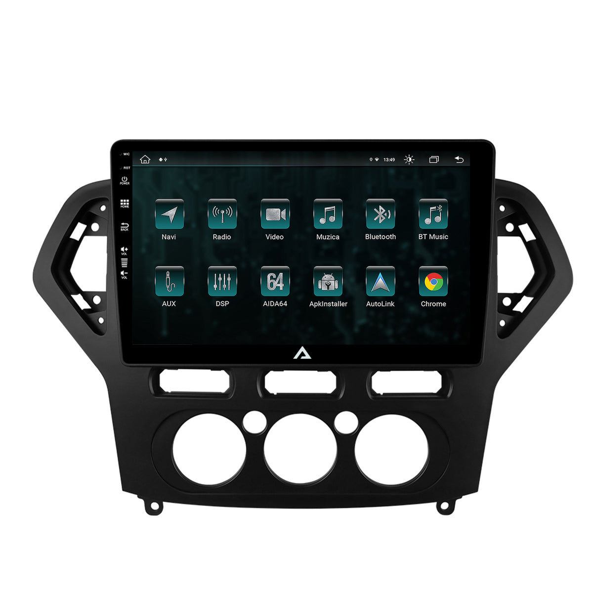 Navigatie Ford Mondeo (2007-2010) Clima Manuala, Android, Z-Octacore / 8GB RAM + 256GB ROM, 10.1 Inch - AD-BGZ10008+AD-BGRKIT126
