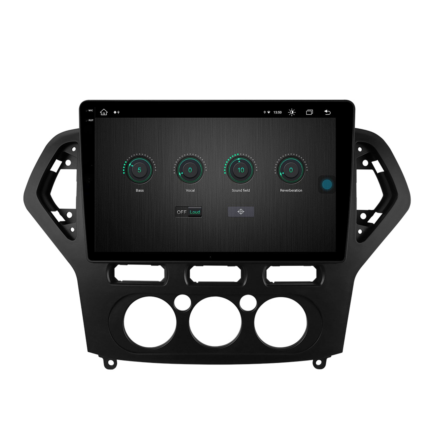 Navigatie Ford Mondeo (2007-2010) Clima Manuala, Android, X-Octacore / 8GB RAM + 256GB ROM, 10.36 Inch - AD-BGX10008+AD-BGRKIT126