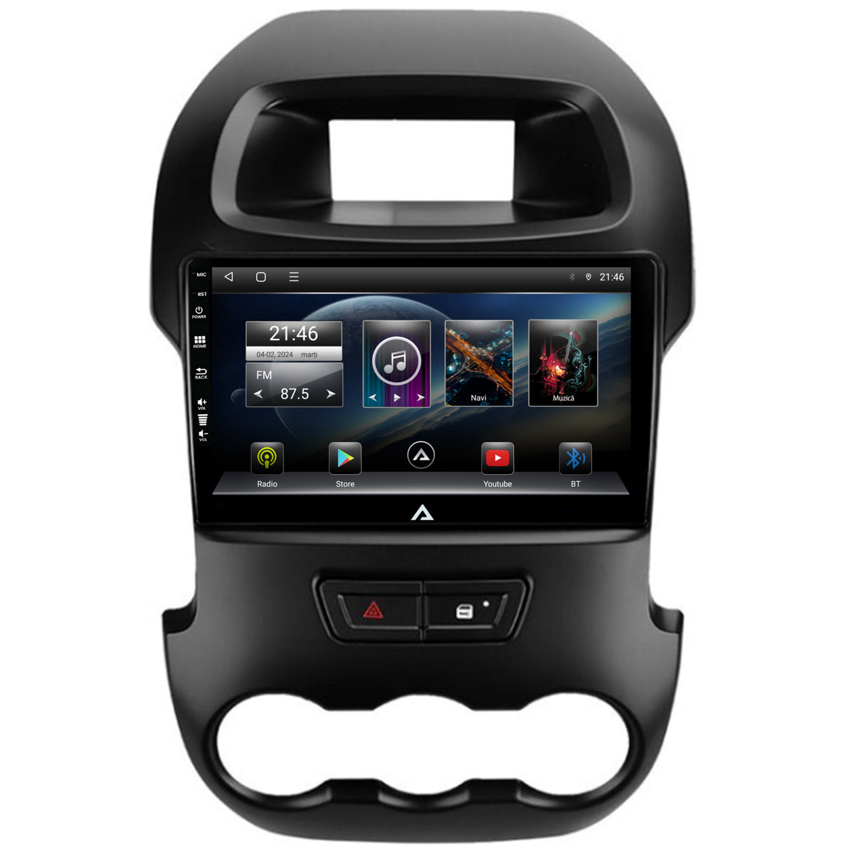 Navigatie Ford Ranger (2011-2015), Android, P-Octacore / 2GB RAM + 32GB ROM, 9 Inch - AD-BGP9002+AD-BGRKIT135B
