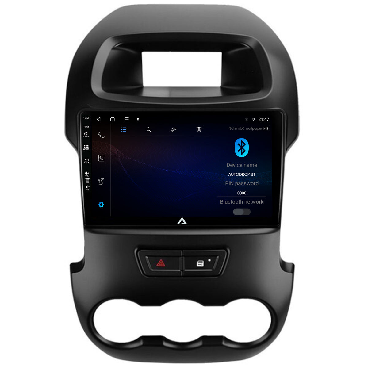 Navigatie Ford Ranger (2011-2015), Android, P-Octacore / 2GB RAM + 32GB ROM, 9 Inch - AD-BGP9002+AD-BGRKIT135B