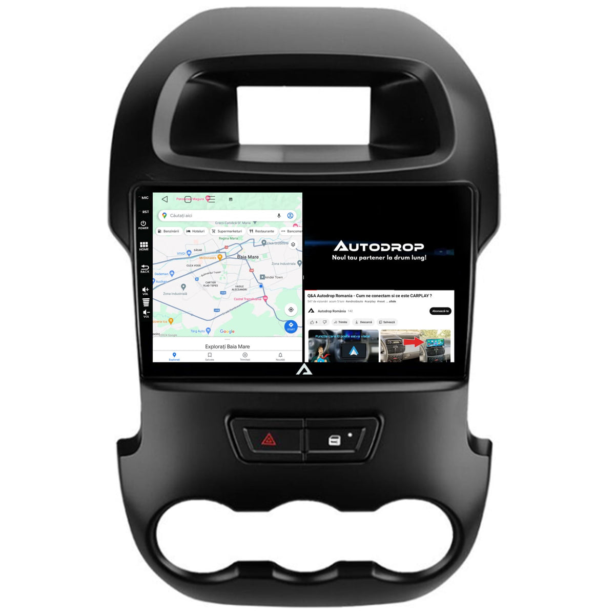 Navigatie Ford Ranger (2011-2015), Android, P-Octacore / 2GB RAM + 32GB ROM, 9 Inch - AD-BGP9002+AD-BGRKIT135B