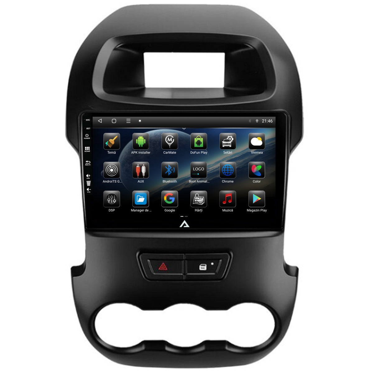 Navigatie Ford Ranger (2011-2015), Android, P-Octacore / 2GB RAM + 32GB ROM, 9 Inch - AD-BGP9002+AD-BGRKIT135B