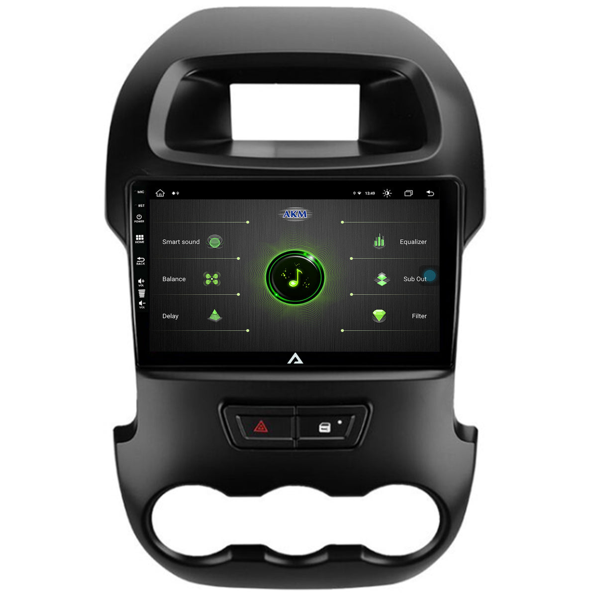 Navigatie Ford Ranger (2011-2015), Android, Z-Octacore / 8GB RAM + 256GB ROM, 9 Inch - AD-BGZ9008+AD-BGRKIT135B