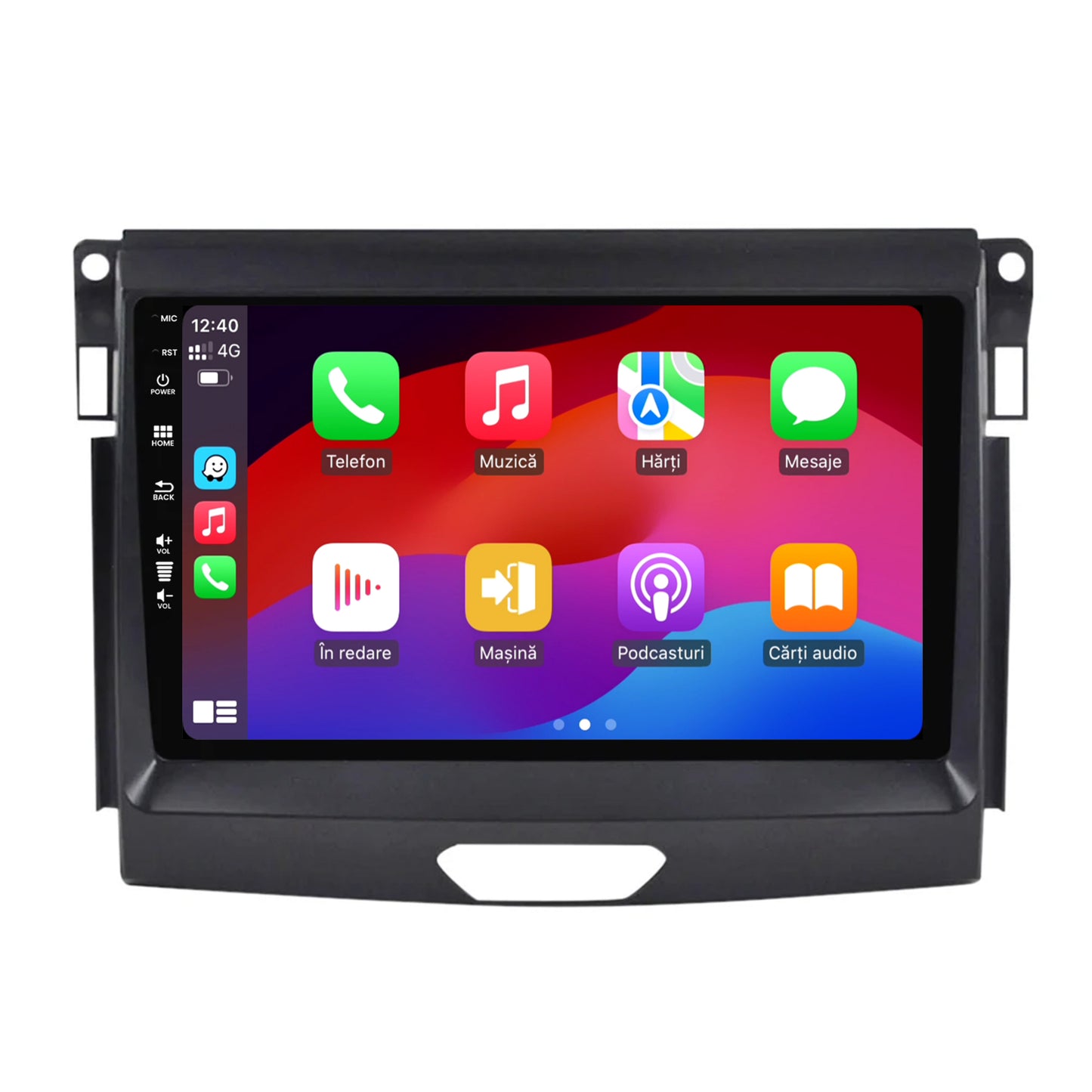 Navigatie Ford Ranger (2015-2020), Android, A-Octacore / 4GB RAM + 64GB ROM, 9 Inch - AD-BGA9004+AD-BGRKIT120