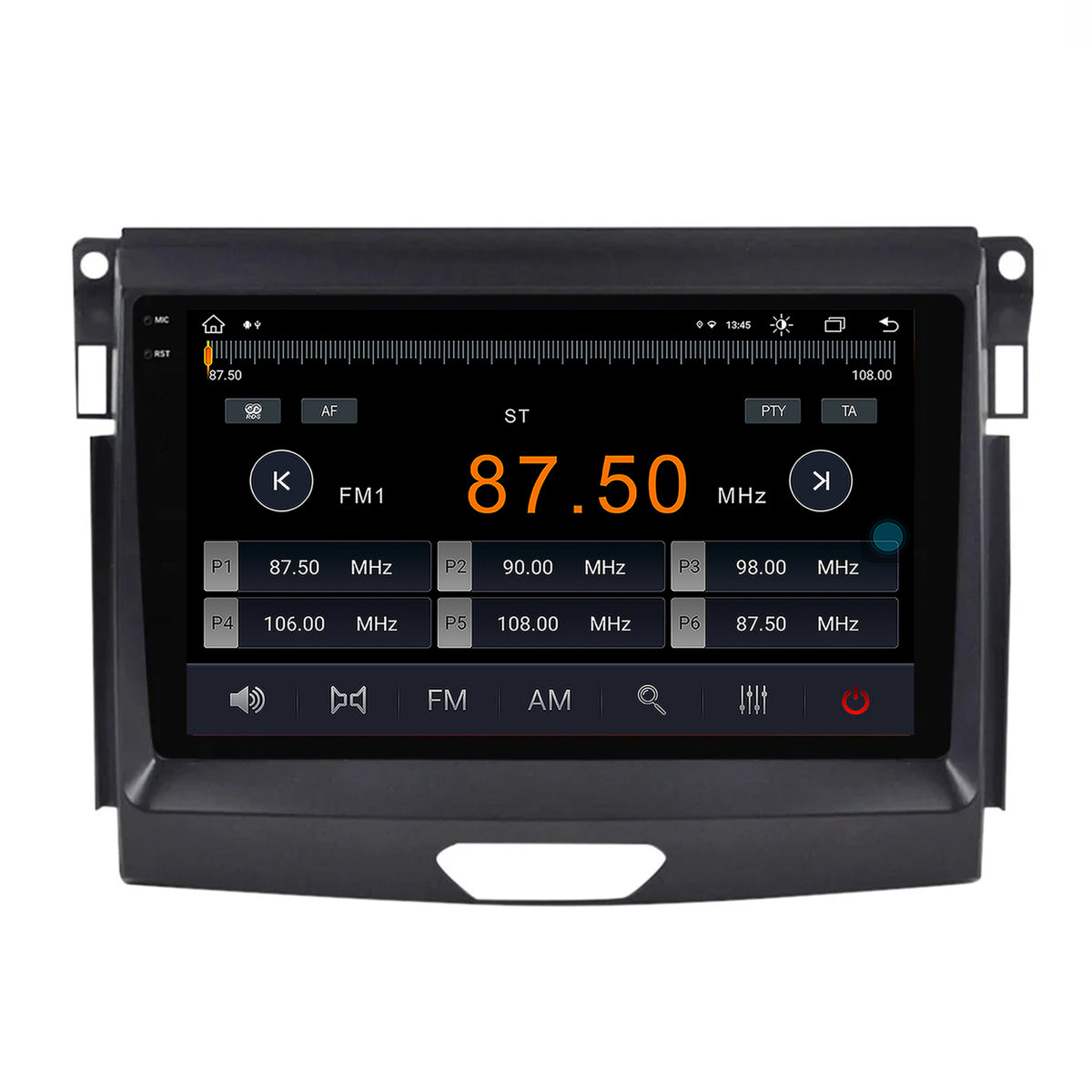 Navigatie Ford Ranger (2015-2020), Android, X-Octacore / 8GB RAM + 256GB ROM, 9.5 Inch - AD-BGX9008+AD-BGRKIT120