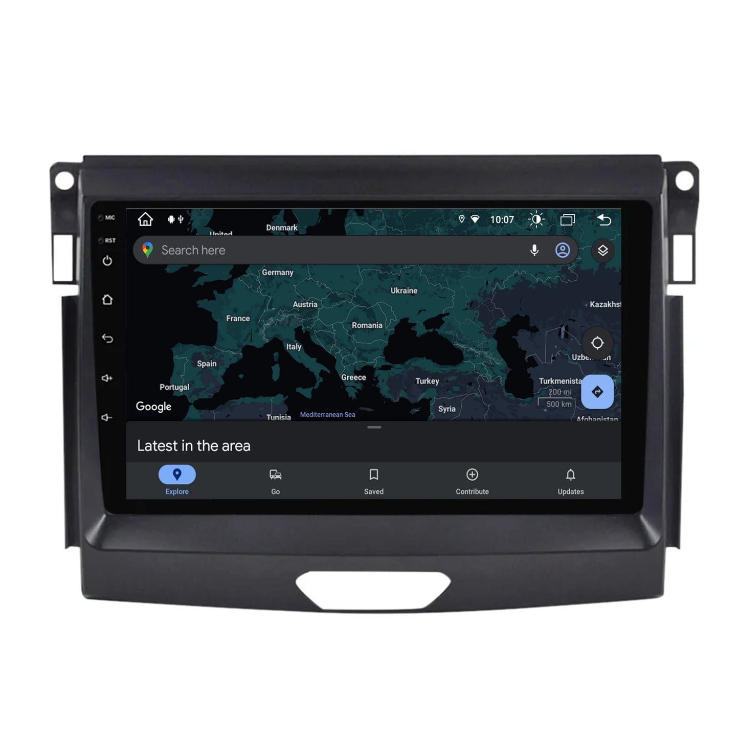 Navigatie Ford Ranger (2015-2020), Android, Z-Octacore / 8GB RAM + 256GB ROM, 9 Inch - AD-BGZ9008+AD-BGRKIT120