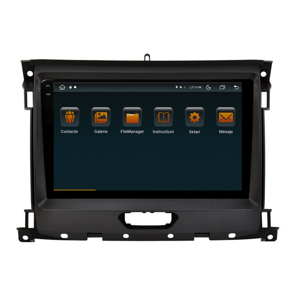 Navigatie Ford Ranger (2015-2022), Android, V-Octacore / 4GB RAM + 64GB ROM, 9.5 Inch - AD-BGV9004+AD-BGRKIT120V2