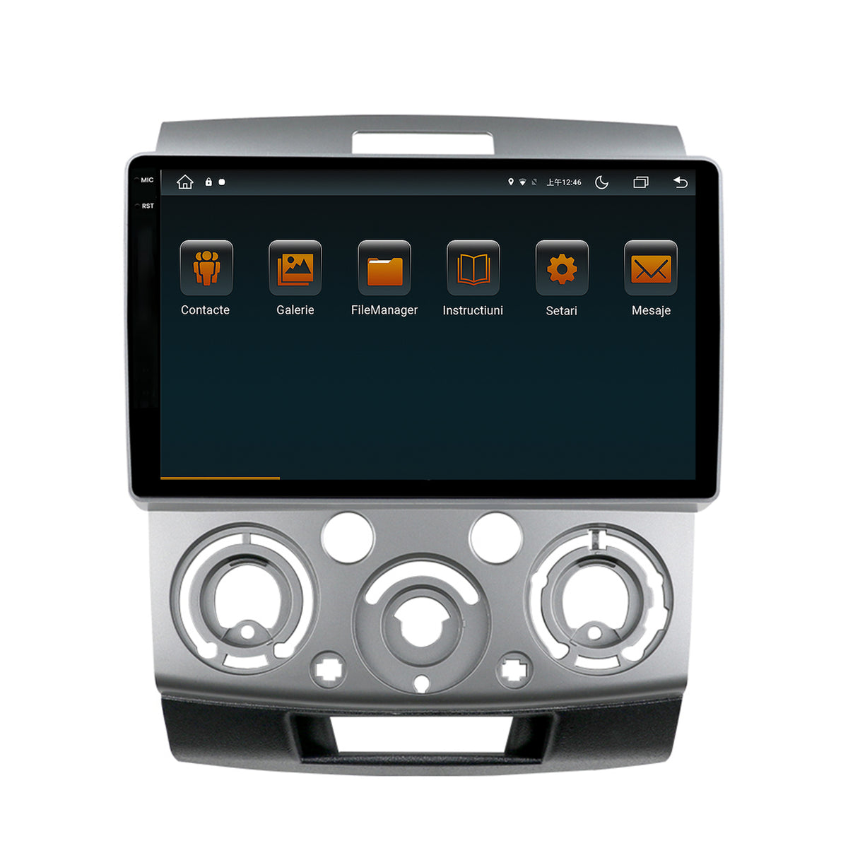 Navigatie Ford Ranger / Mazda BT50 (2007-2012), Android, V-Octacore / 4GB RAM + 64GB ROM, 9.5 Inch - AD-BGV9004+AD-BGRKIT136