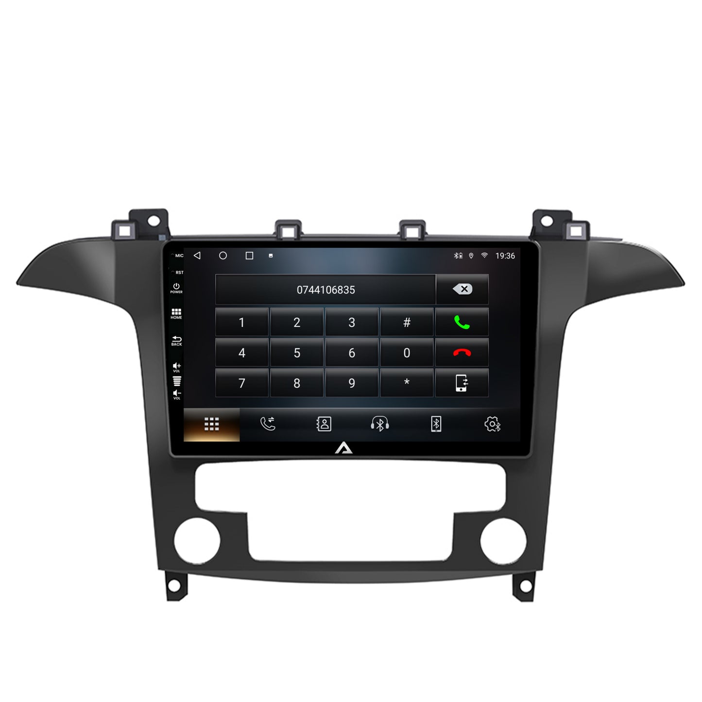 Navigatie Ford S-MAX / Galaxy (2006-2015) Clima Automata, Android, A-Octacore / 4GB RAM + 64GB ROM, 9 Inch - AD-BGA9004+AD-BGRKIT124