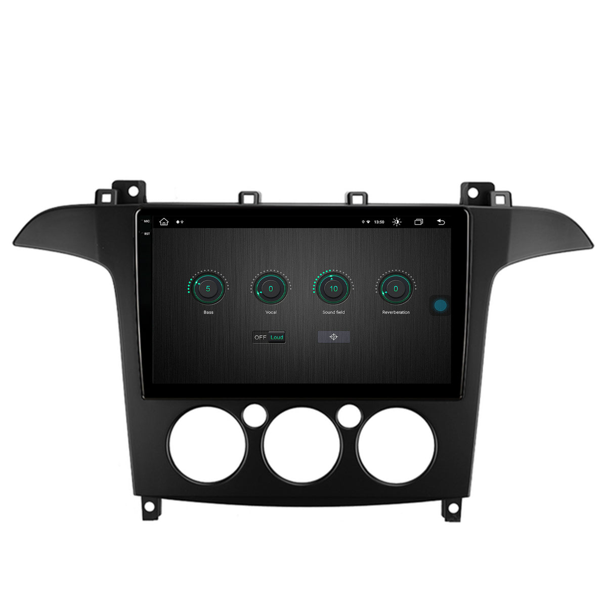 Navigatie Ford S-MAX (2006-2015) Clima Manuala, Android, X-Octacore / 8GB RAM + 256GB ROM, 9.5 Inch - AD-BGX9008+AD-BGRKIT124