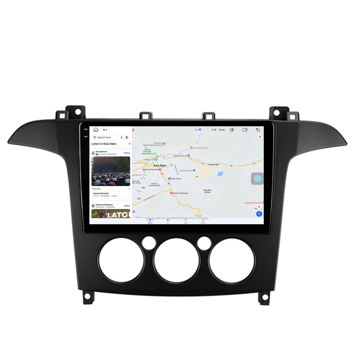 Navigatie Ford S-MAX (2006-2015) Clima Manuala, Android, X-Octacore / 8GB RAM + 256GB ROM, 9.5 Inch - AD-BGX9008+AD-BGRKIT124