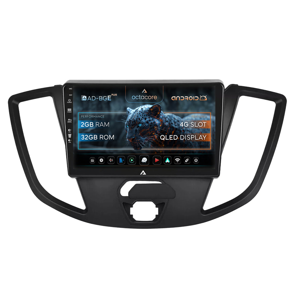 Navigatie Ford Transit (2014-2020), Android,E-Octacore / 2GB RAM + 32GB ROM, 9 Inch - AD-BGE9002+AD-BGRKIT123V2