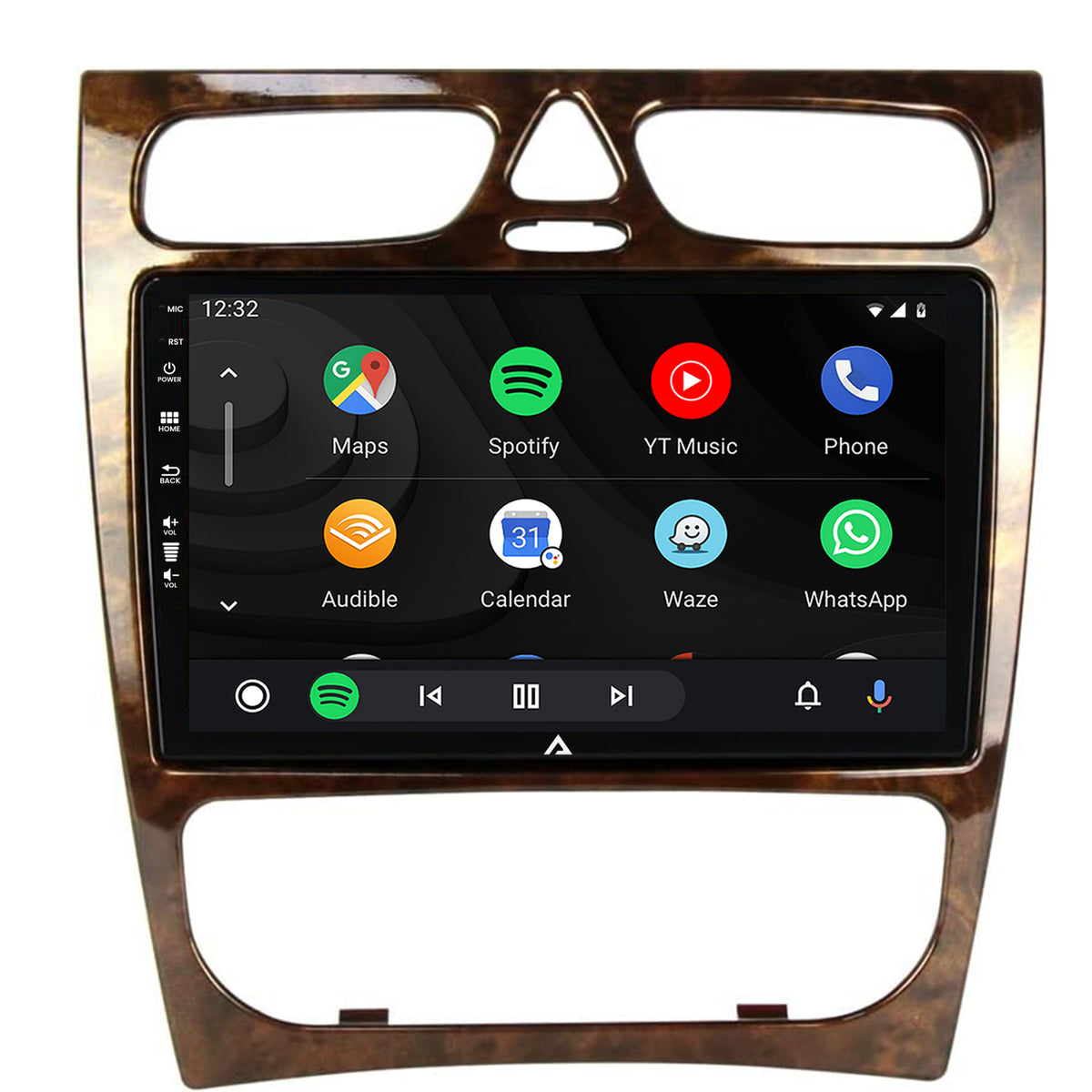 Navigatie Benz C Class (W203) (2002-2004), Android, E-Octacore / 2GB RAM + 32GB ROM, 9 Inch - AD-BGE9002+AD-BGRKIT416V3