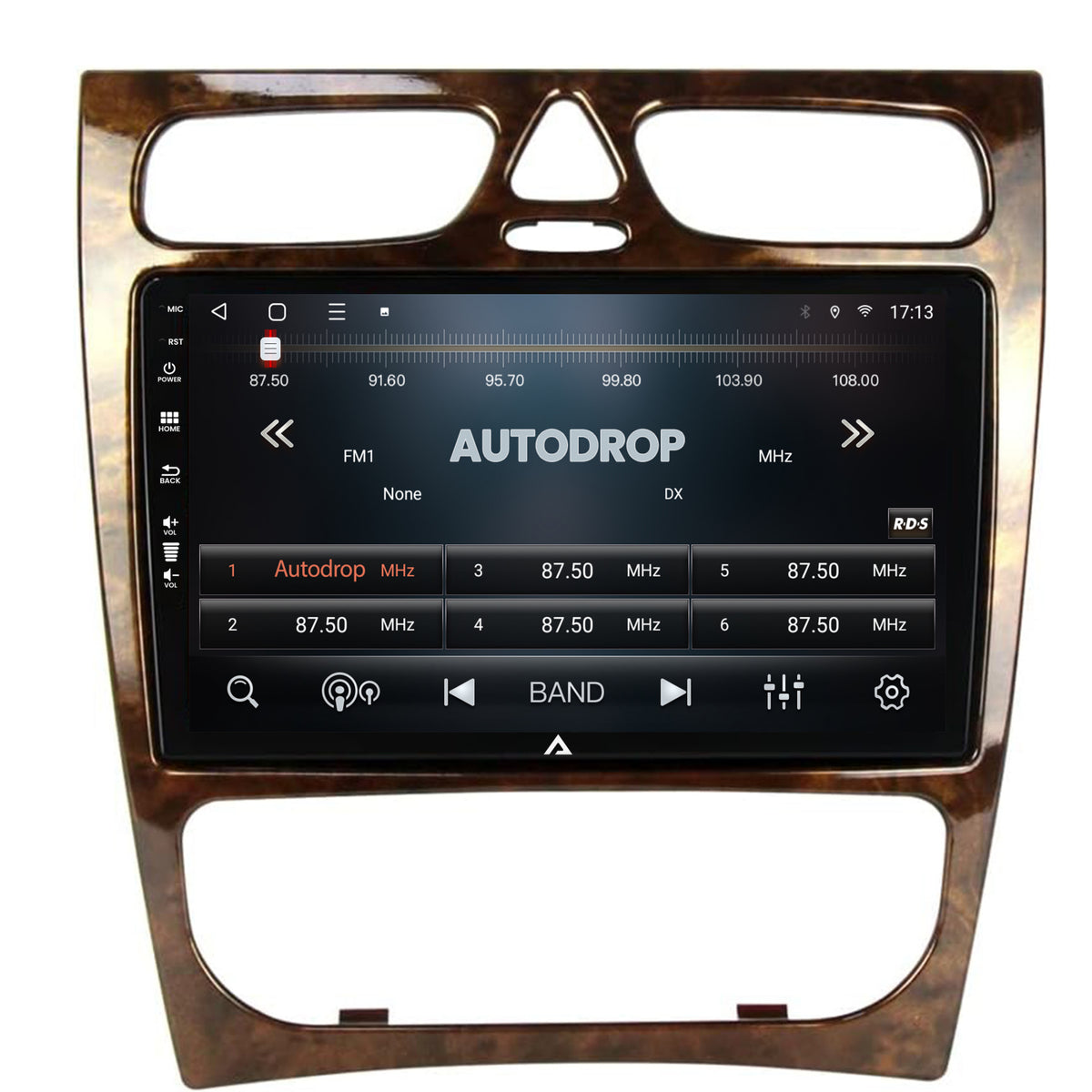Navigatie Benz C Class (W203) (2002-2004), Android, A-Octacore / 4GB RAM + 64GB ROM, 9 Inch - AD-BGA9004+AD-BGRKIT416V3